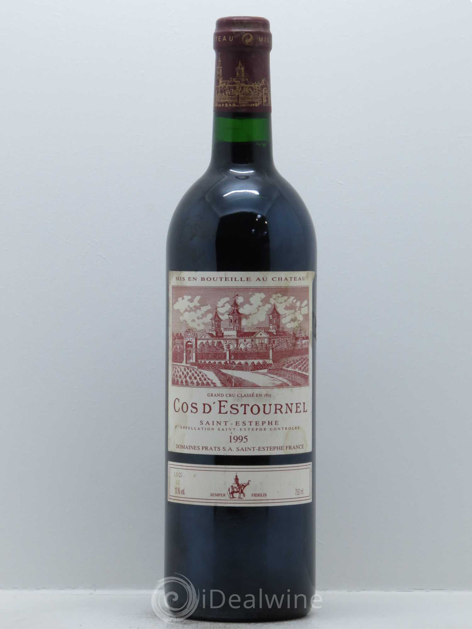 Cos d'Estournel 2ème Grand Cru Classé 1995 - Lot de 1 bouteille - 0