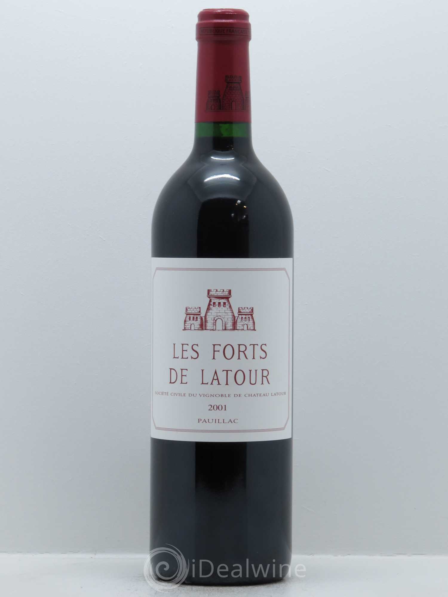 Les Forts de Latour Second Vin 2001 - Lot de 1 bouteille - 0