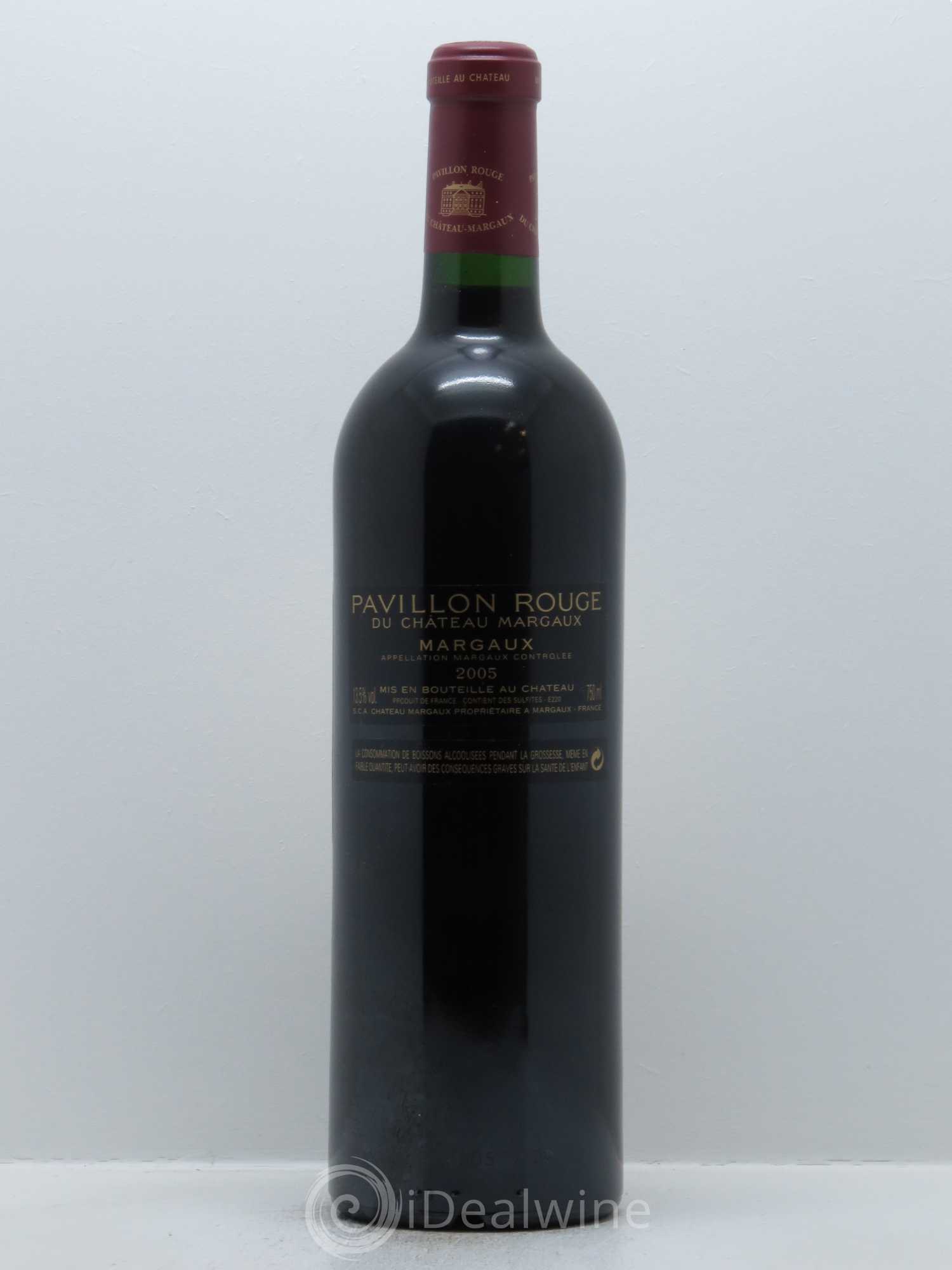 Pavillon Rouge du Château Margaux Second Vin 2005 - Lot de 1 bouteille - 1