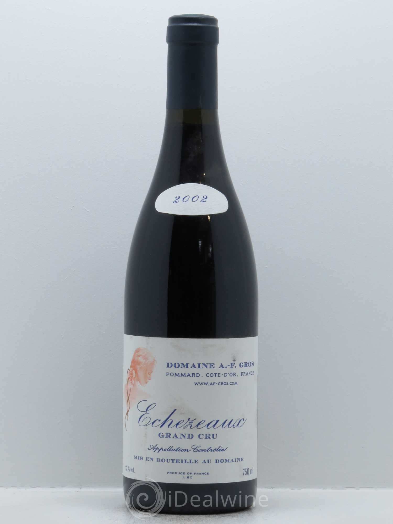 Echezeaux Grand Cru A.-F. Gros 2002 - Lot de 1 bouteille - 0