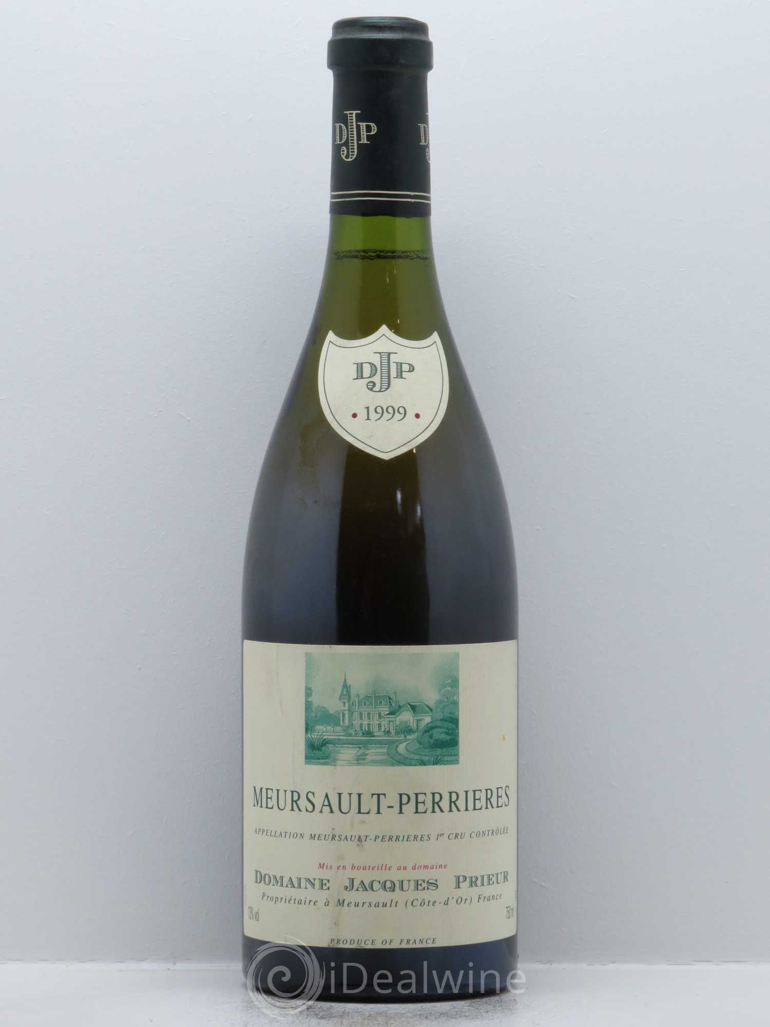 Meursault 1er Cru Perrières Jacques Prieur (Domaine) 1999 - Lot de 1 bouteille - 0