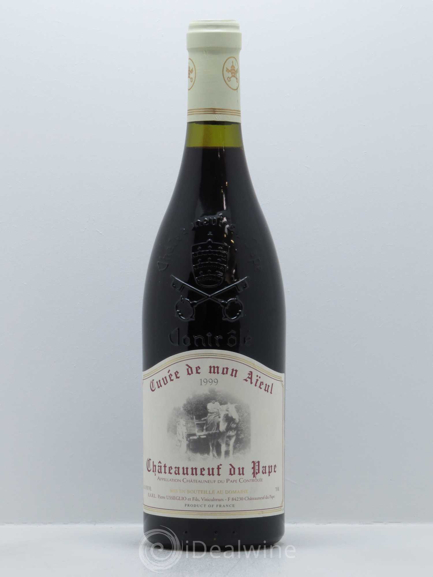 Châteauneuf-du-Pape Cuvée de mon Aïeul Pierre Usseglio & Fils 1999 - Lot de 1 bouteille - 0