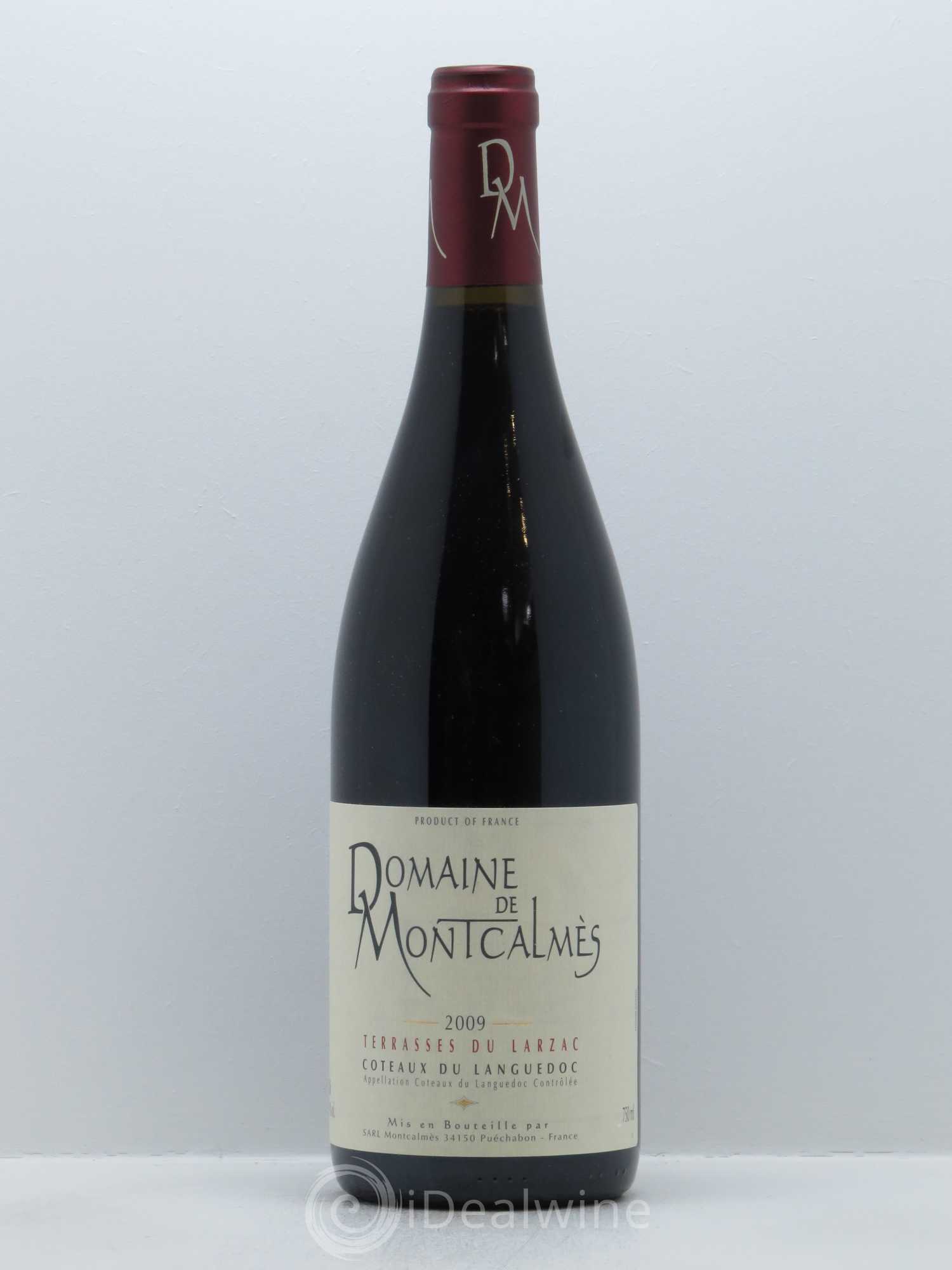 Terrasses du Larzac Domaine de Montcalmès Frédéric Pourtalié 2009 - Lot de 1 bouteille - 0
