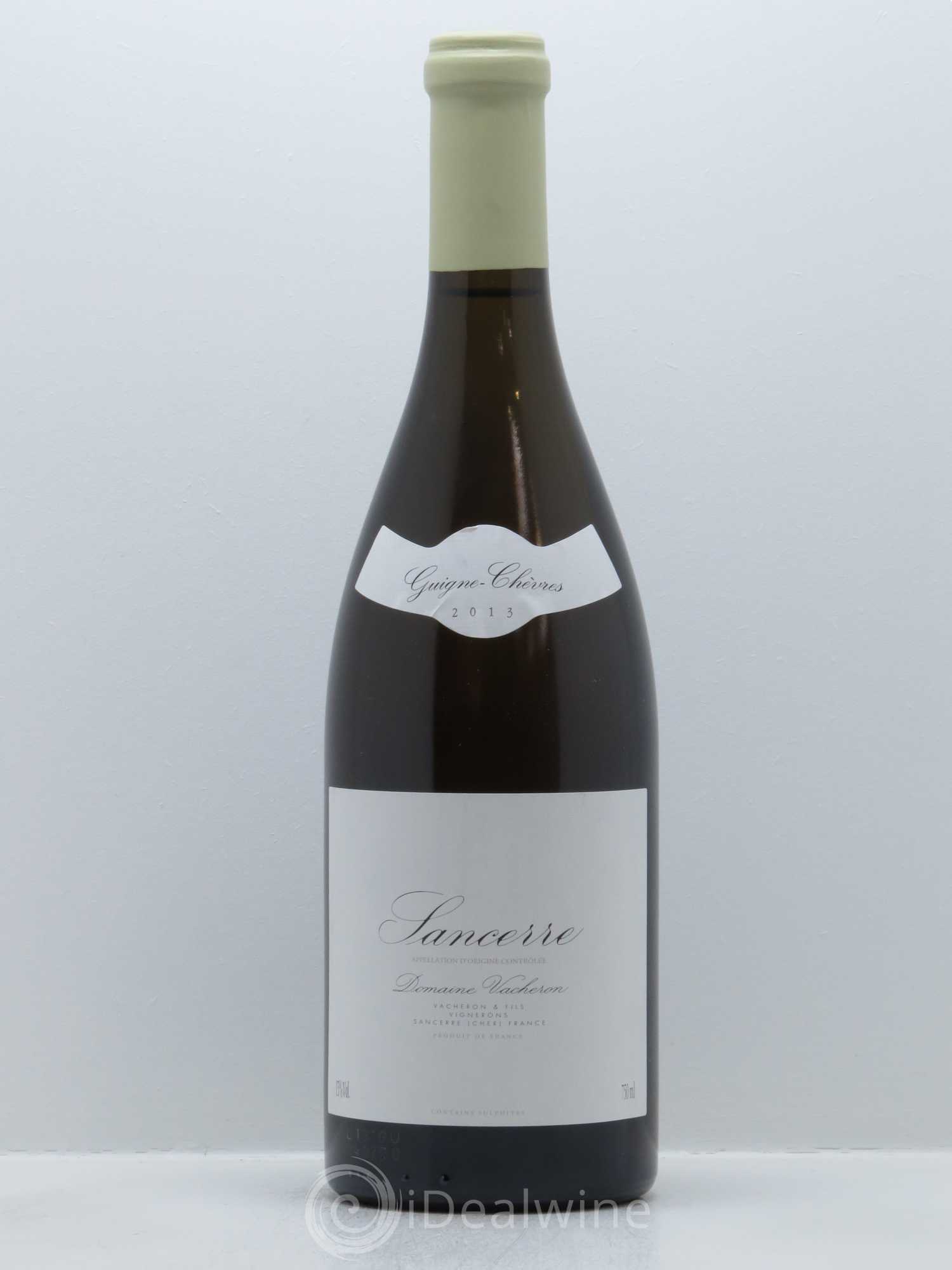 Sancerre Guigne Chèvres Domaine Vacheron et Fils 2013 - Lot de 1 bouteille - 0