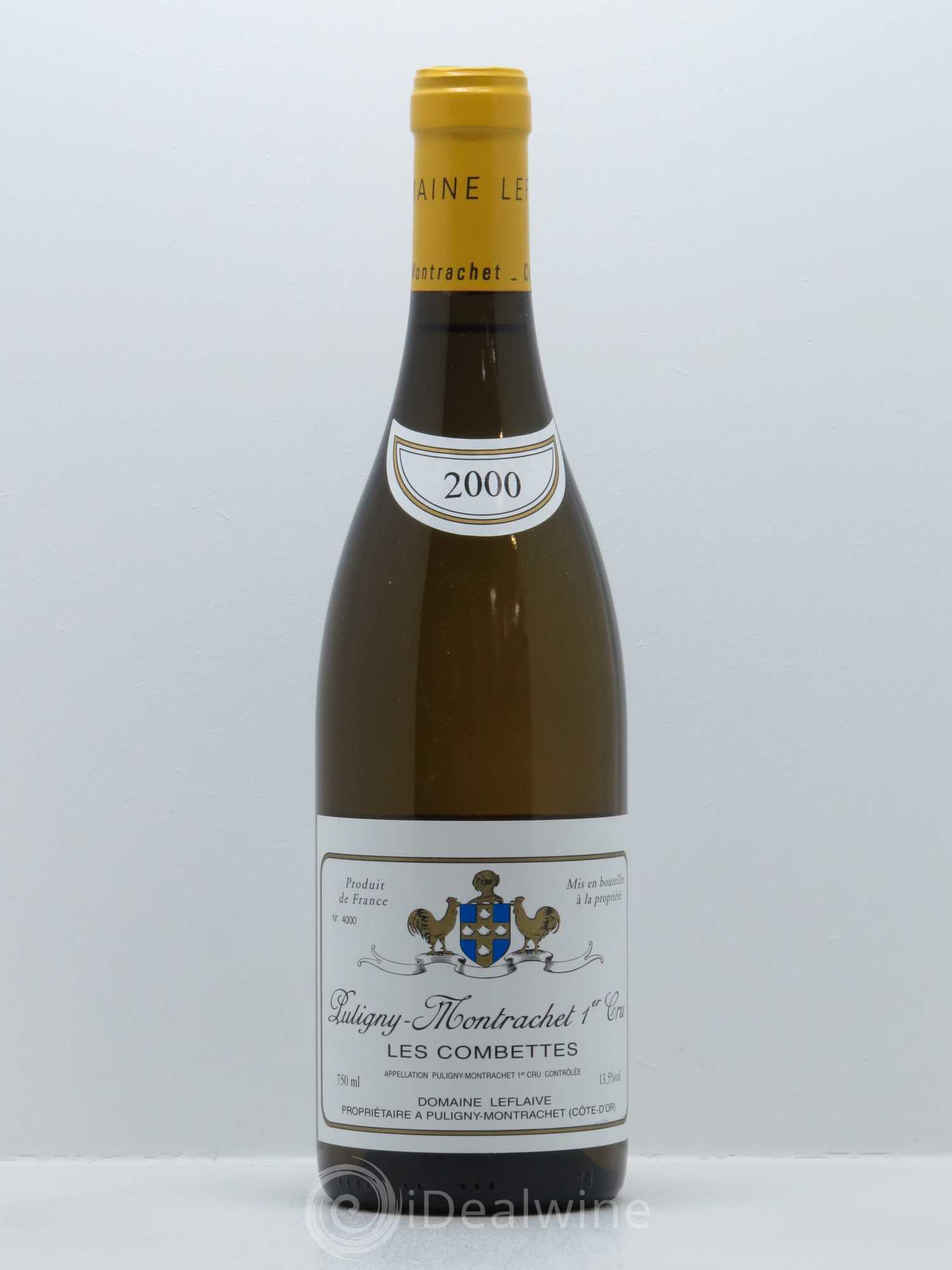 Puligny-Montrachet 1er Cru Les Combettes Leflaive (Domaine) 2000 - Lot de 1 bouteille - 0