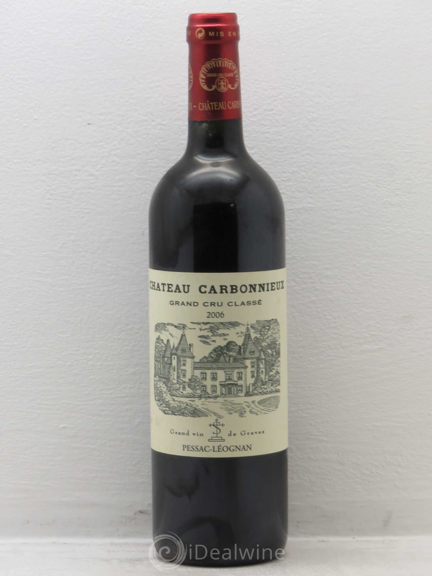 Château Carbonnieux Cru Classé de Graves 2006 - Lot de 1 bouteille - 0