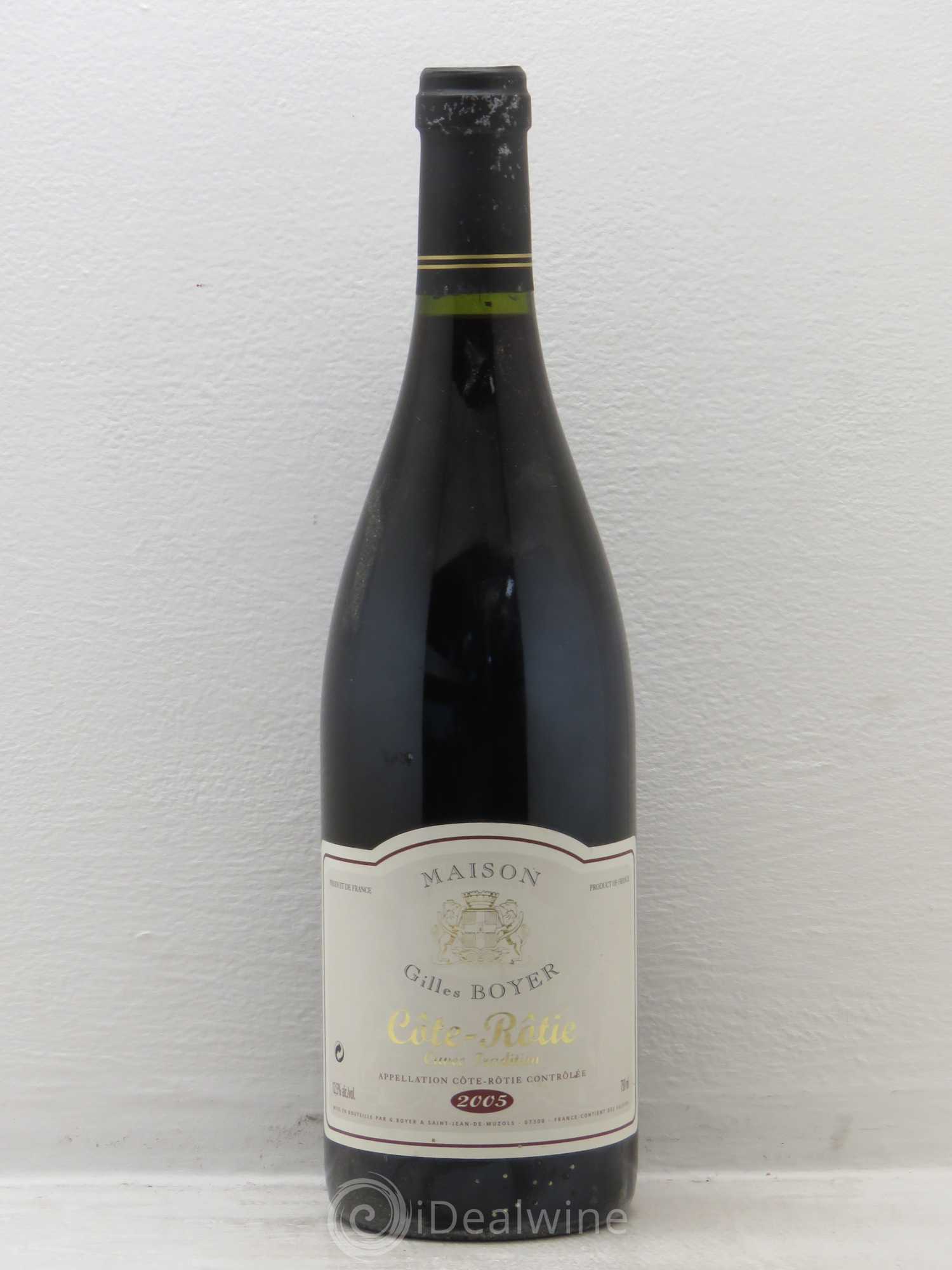 Côte-Rôtie Domaine Boyer Cuvée tradition 2005 - Posten von 1 Flasche - 0