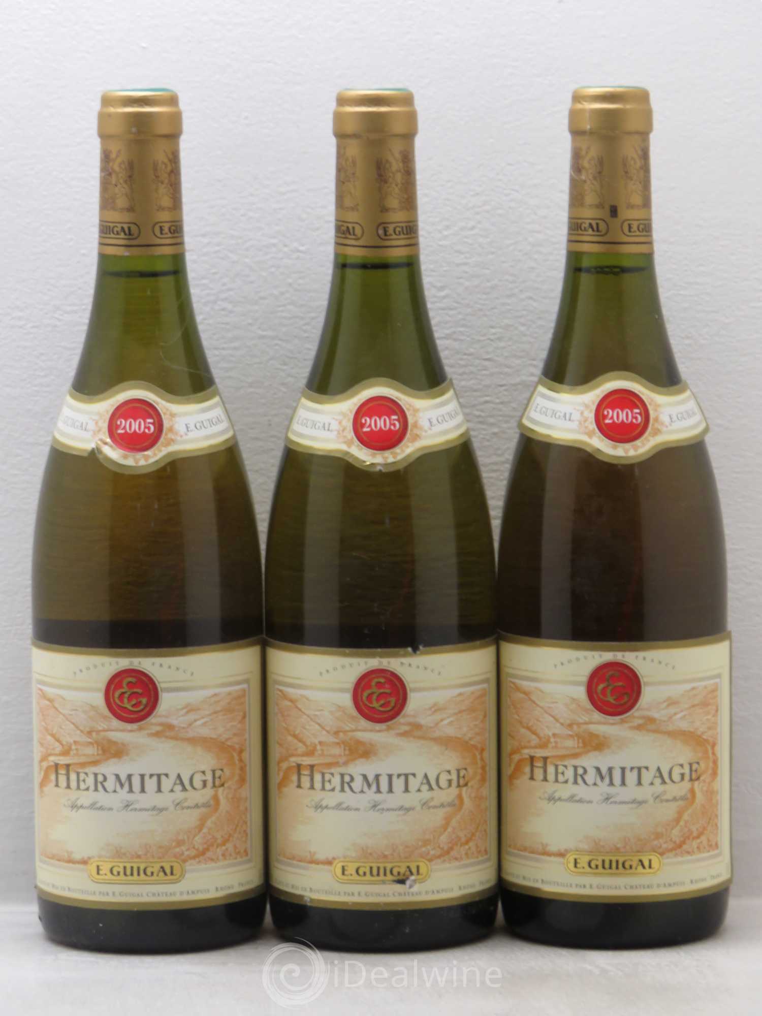 Hermitage Guigal 2005 - Lot de 3 bouteilles - 0