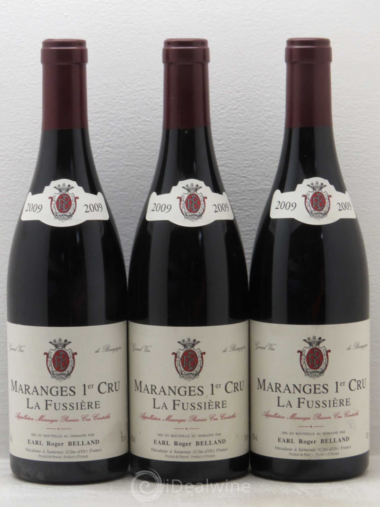 Maranges 1er Cru La Fussière - domaine Belland 2009 - Posten von 3 Flaschen - 0