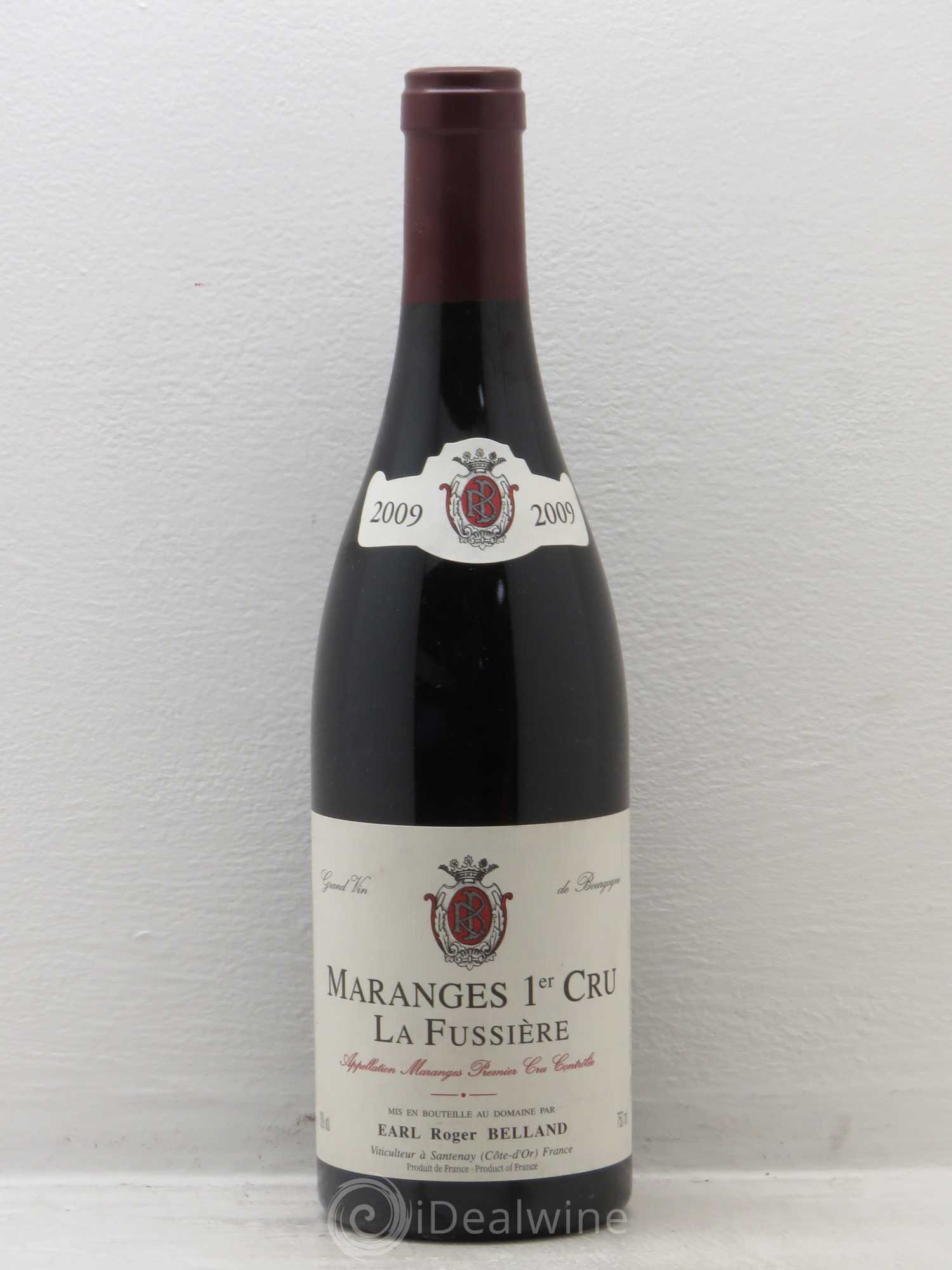 Maranges 1er Cru La Fussière - domaine Belland 2009 - Posten von 1 Flasche - 0