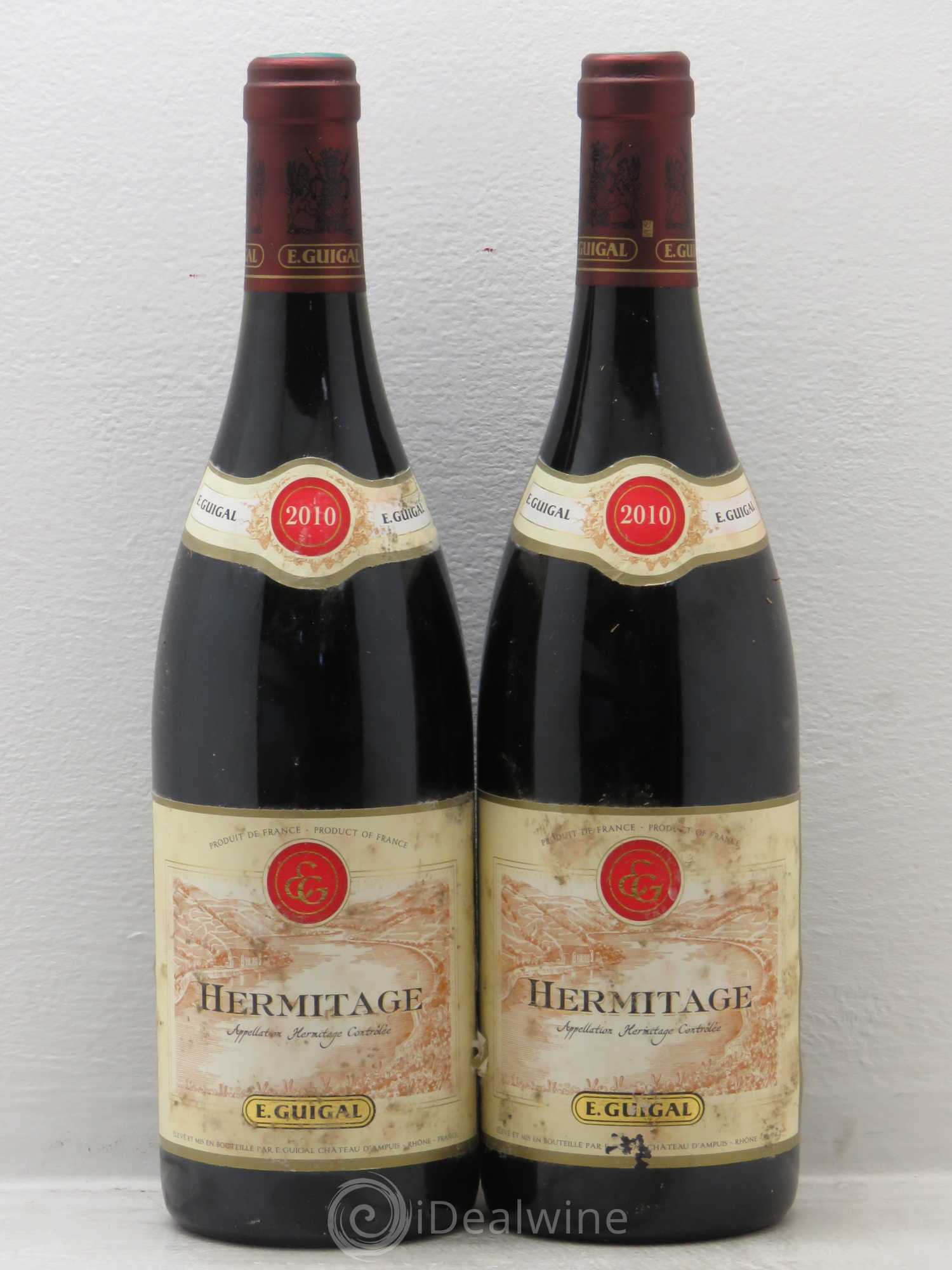 Hermitage Guigal 2010 - Lot de 2 bouteilles - 0