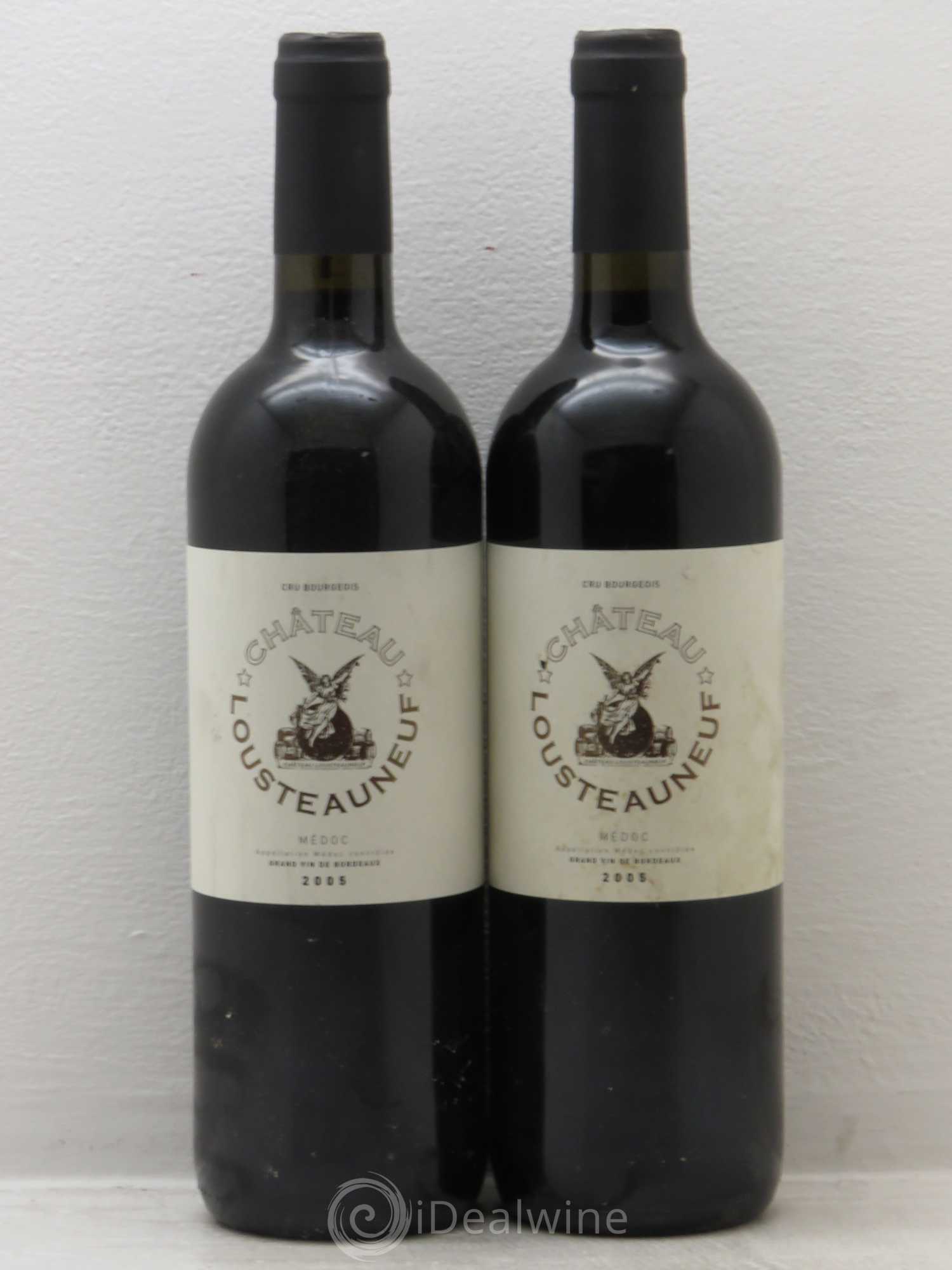 Médoc Château Lousteauneuf 2005 - Lot de 2 bouteilles - 0