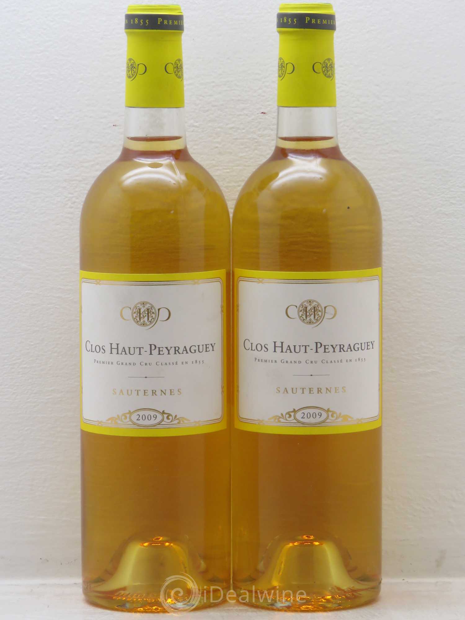 Clos Haut-Peyraguey 1er Grand Cru Classé 2009 - Lotto di 2 bottiglie - 0