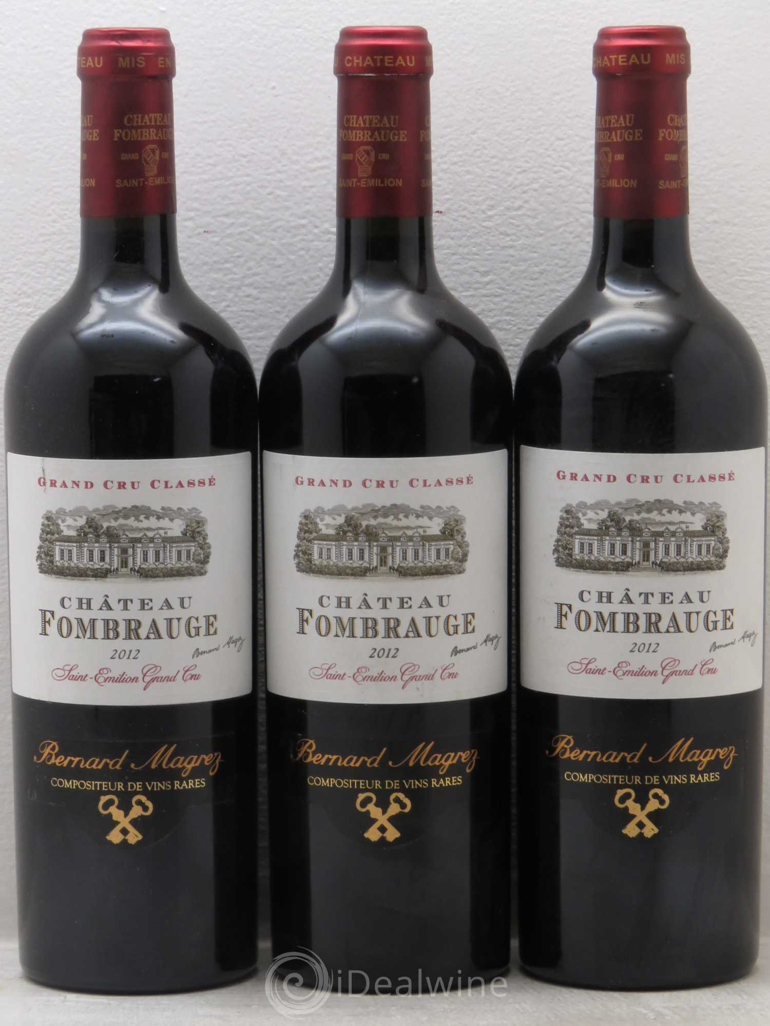 Château Fombrauge Grand Cru Classé 2012 - Lot de 3 bouteilles - 0