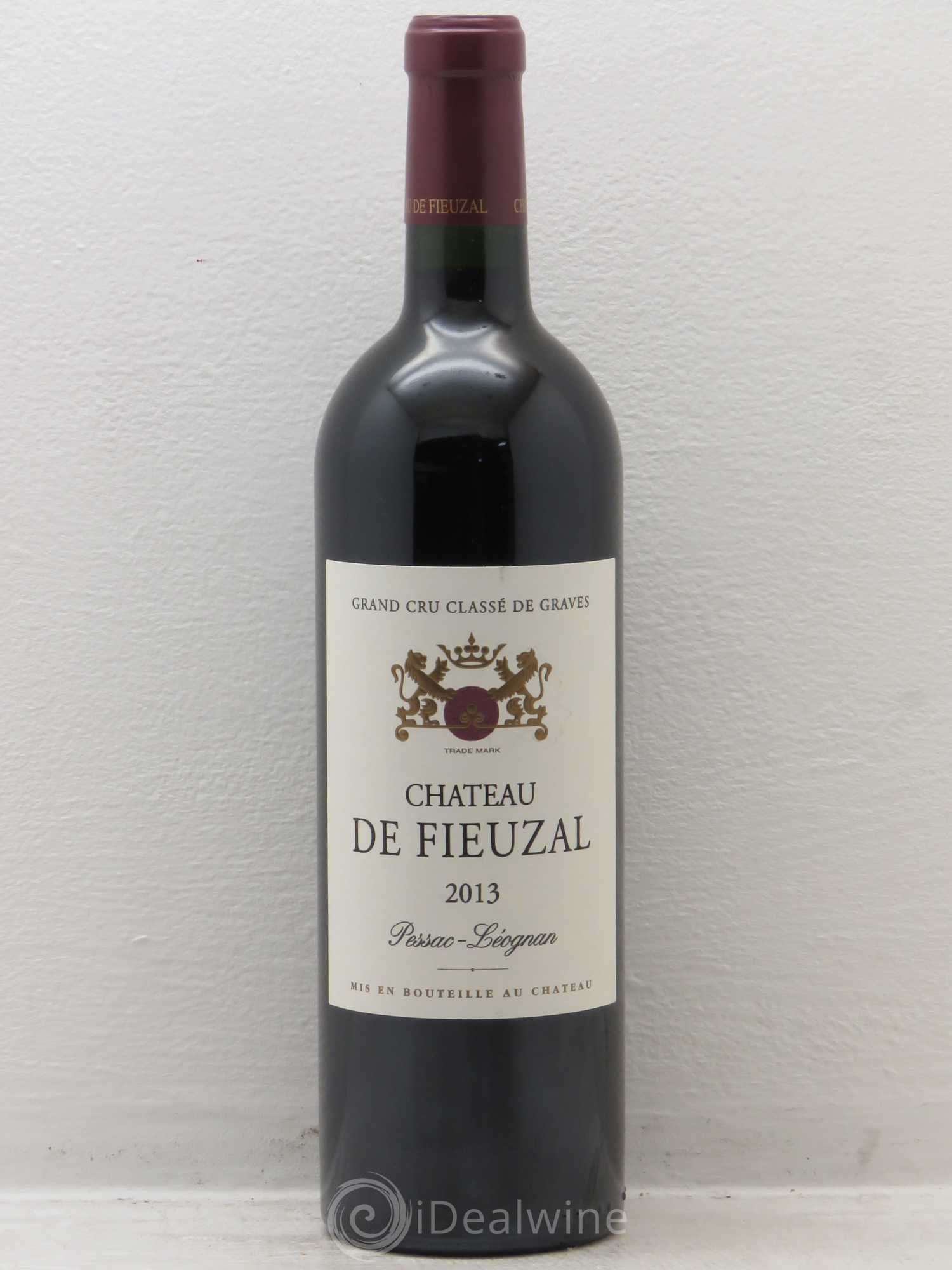 Château de Fieuzal Cru Classé de Graves 2013 - Lot de 1 bouteille - 0