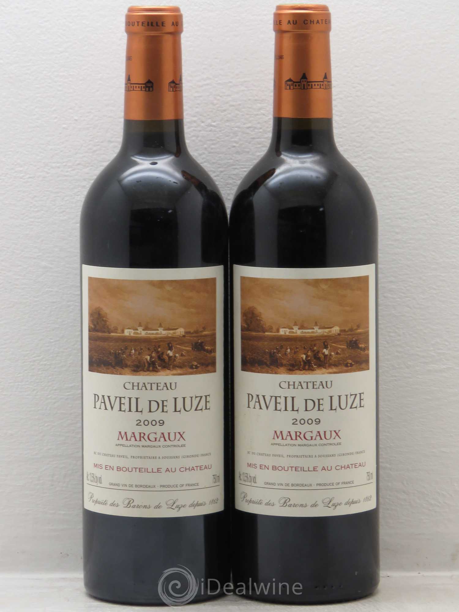 Château Paveil de Luze Cru Bourgeois 2009 - Lot de 2 bouteilles - 0