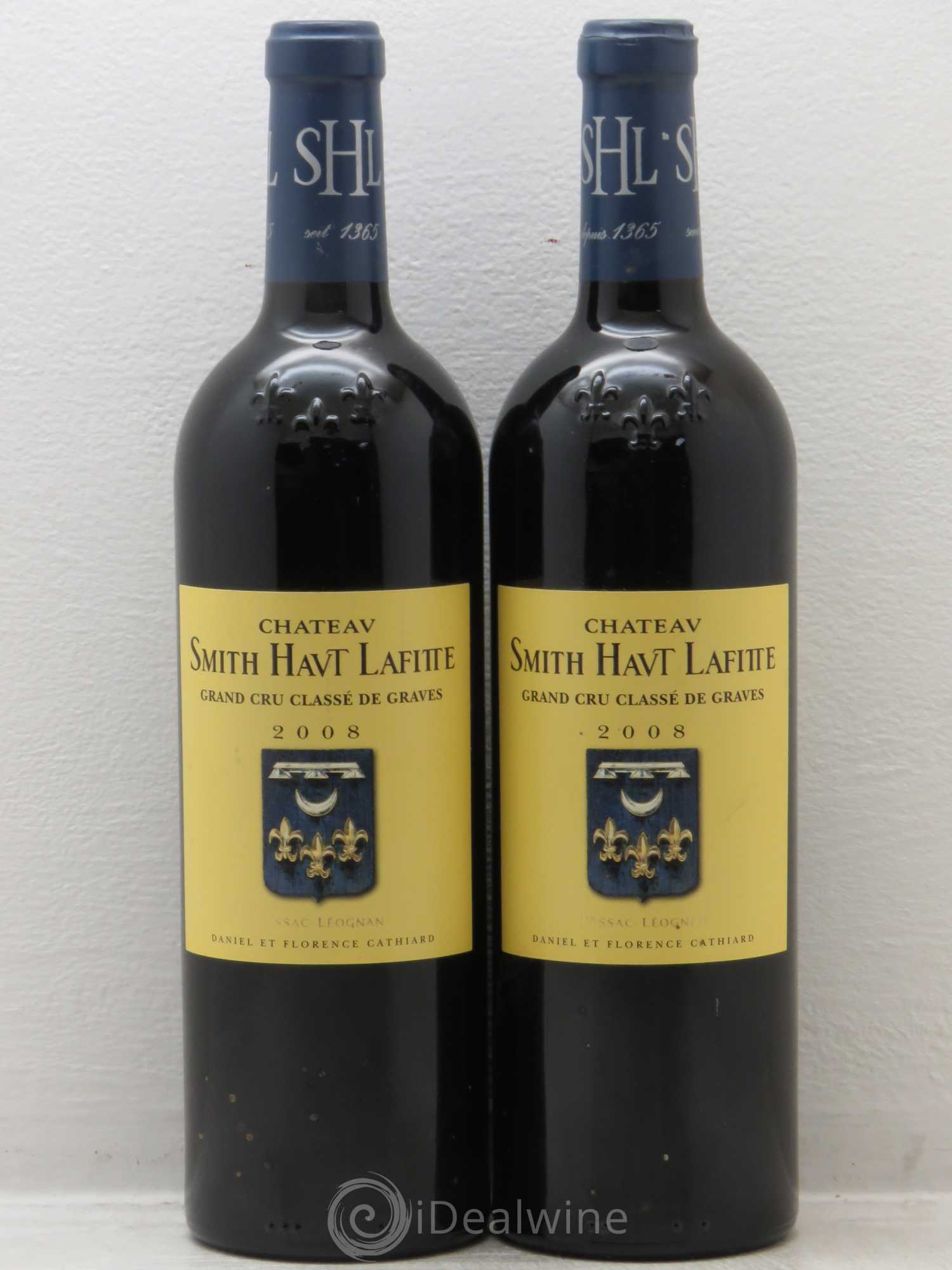 Château Smith Haut Lafitte Cru Classé de Graves 2008 - Lot de 2 bouteilles - 0