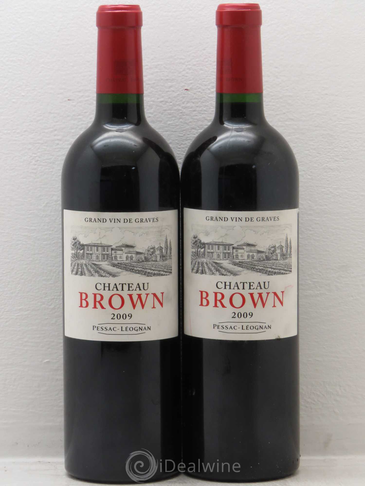 Château Brown 2009 - Lot de 2 bouteilles - 0