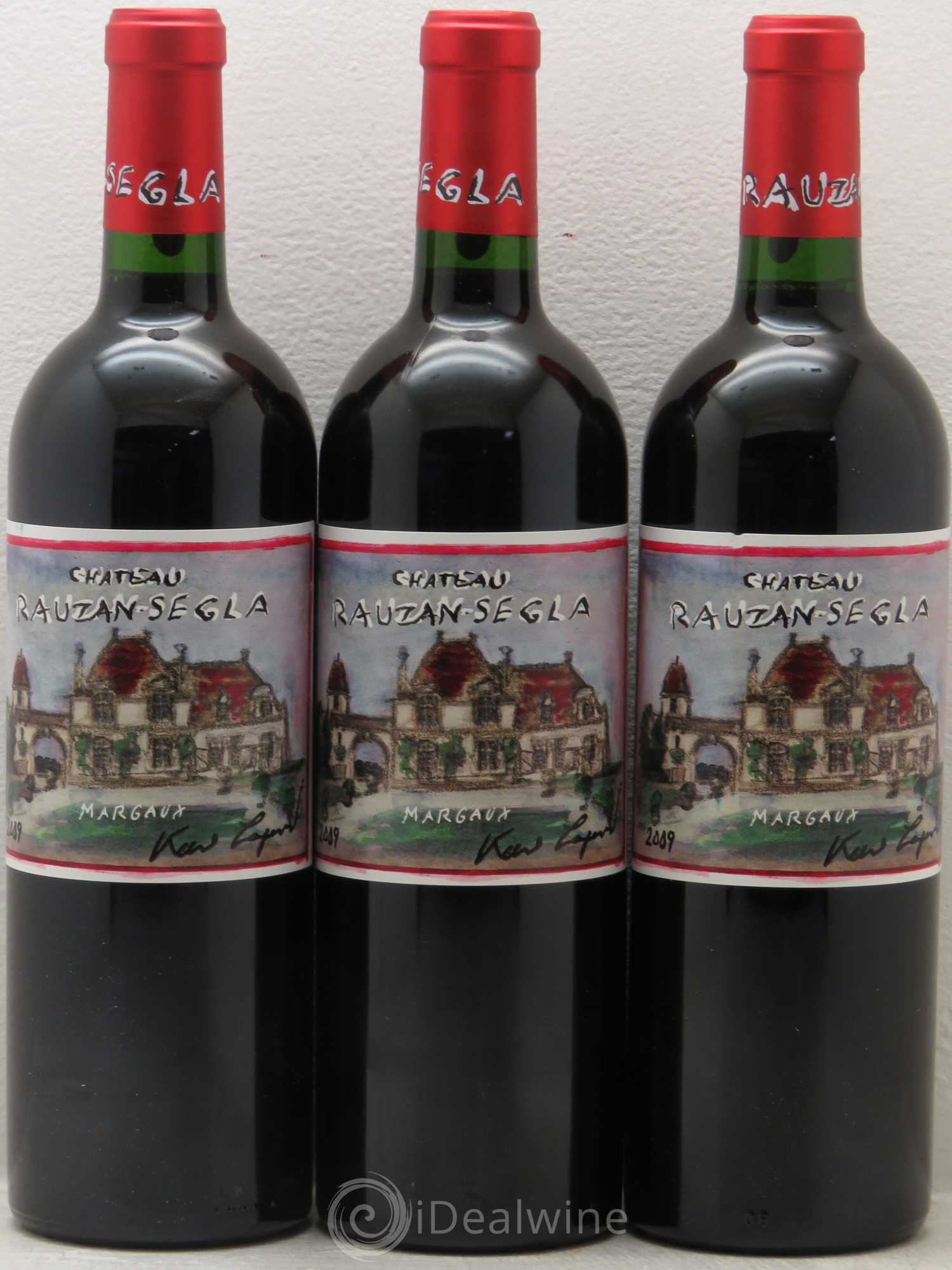 Château Rauzan Ségla Grand Cru Classé 2009 - Lot de 3 bouteilles - 0