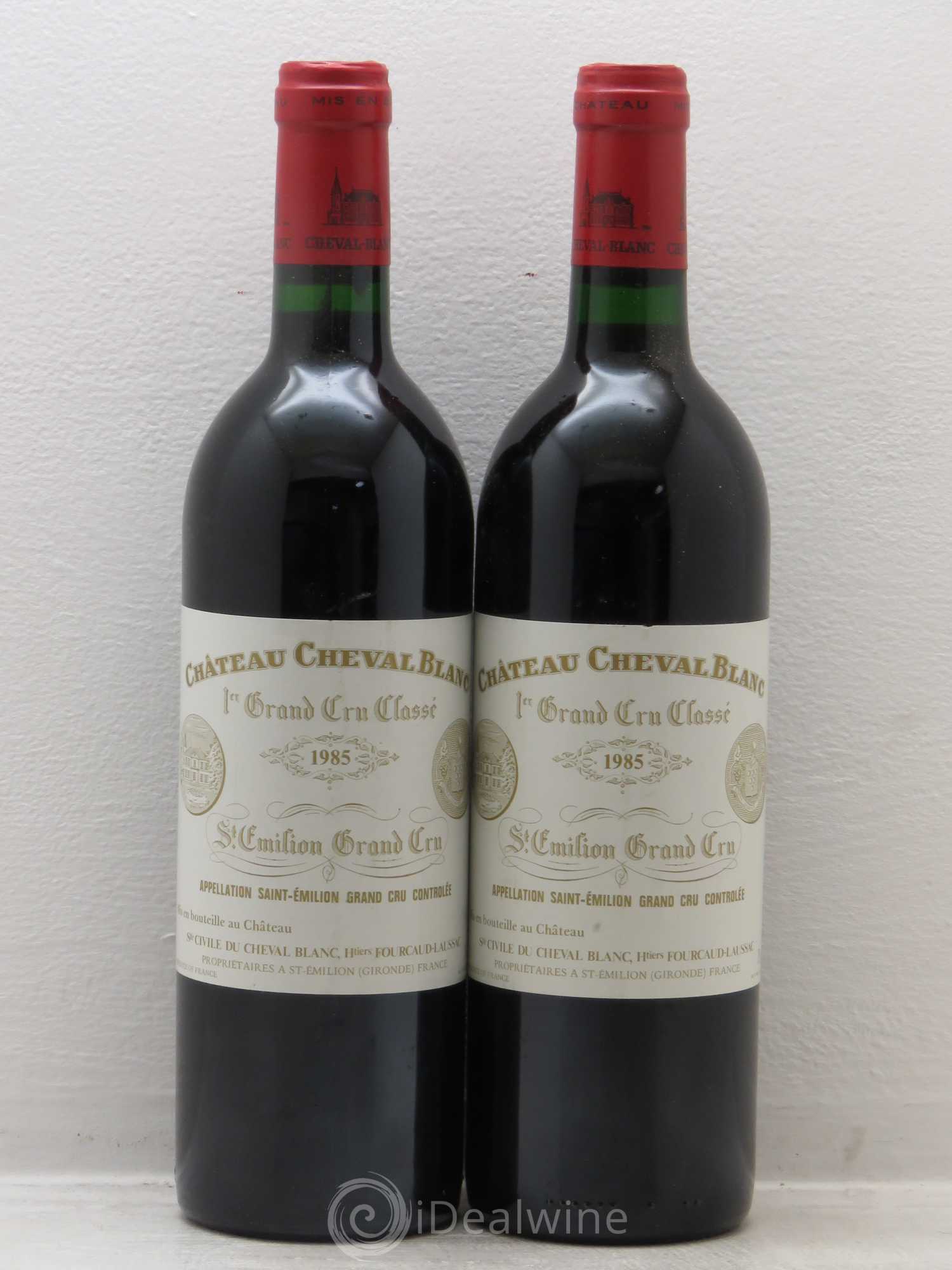 Château Cheval Blanc 1er Grand Cru Classé A 1985 - Lot de 2 bouteilles - 0