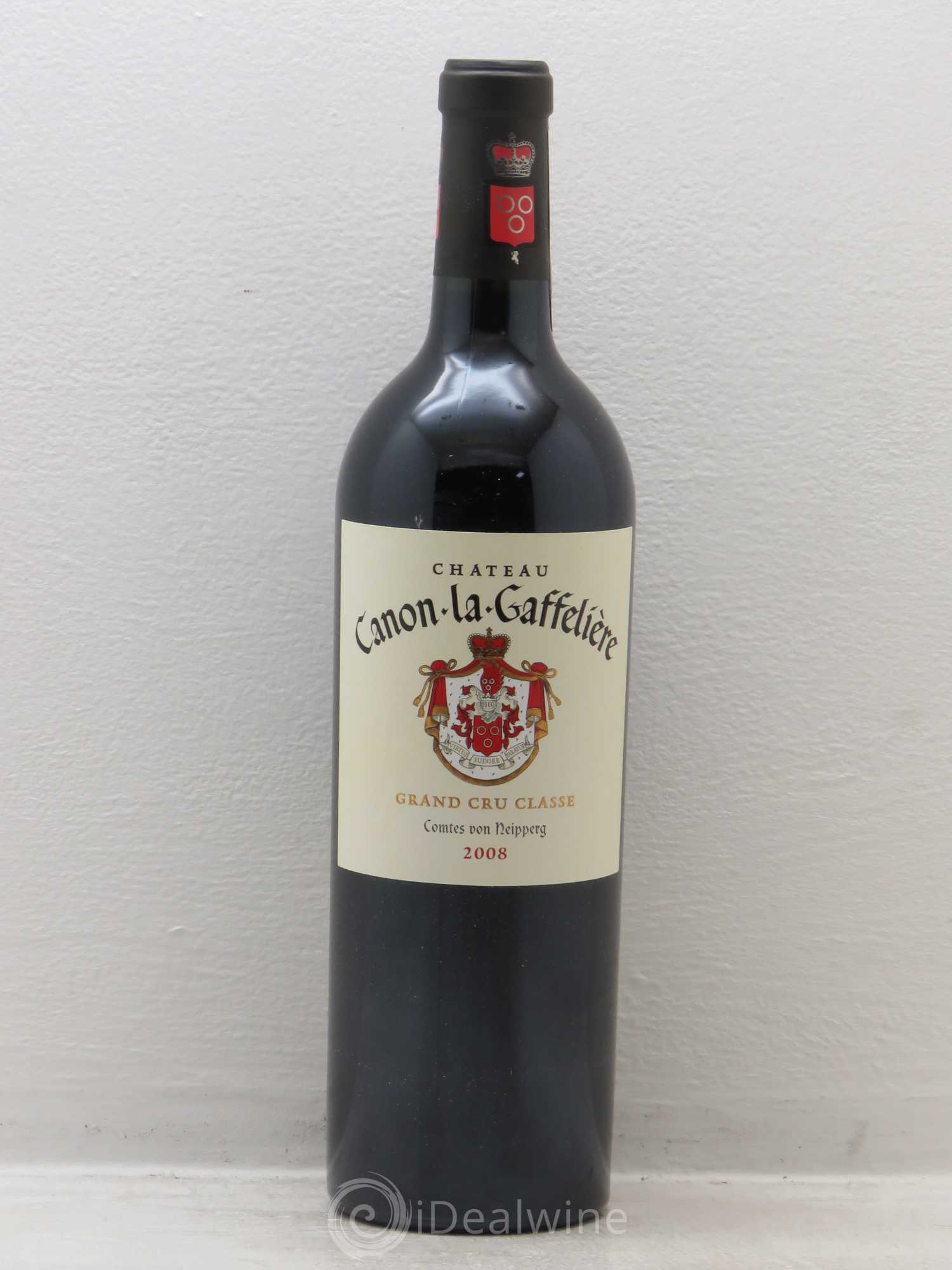 Château Canon la Gaffelière 1er Grand Cru Classé B 2008 - Lot de 12 bouteilles - 0