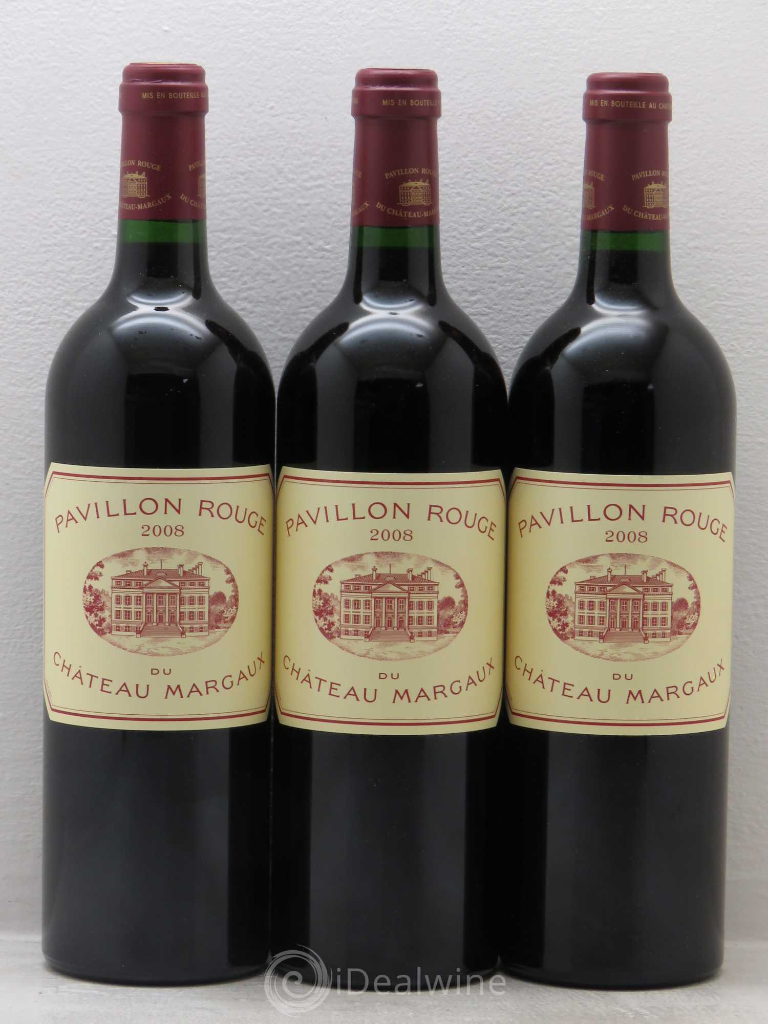 Pavillon Rouge du Château Margaux Second Vin 2008 - Lot de 12 bouteilles - 1
