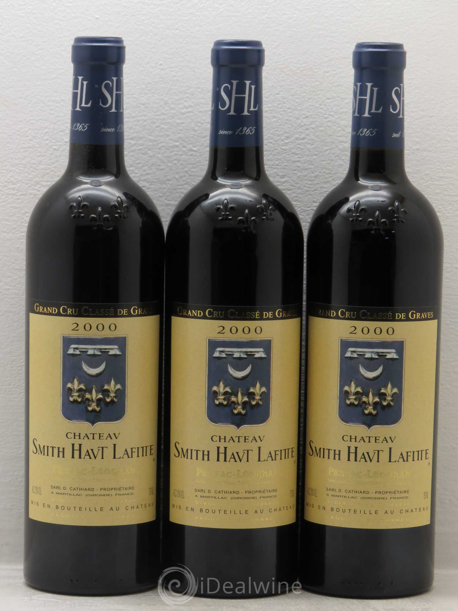 Château Smith Haut Lafitte Cru Classé de Graves 2000 - Lot de 12 bouteilles - 2