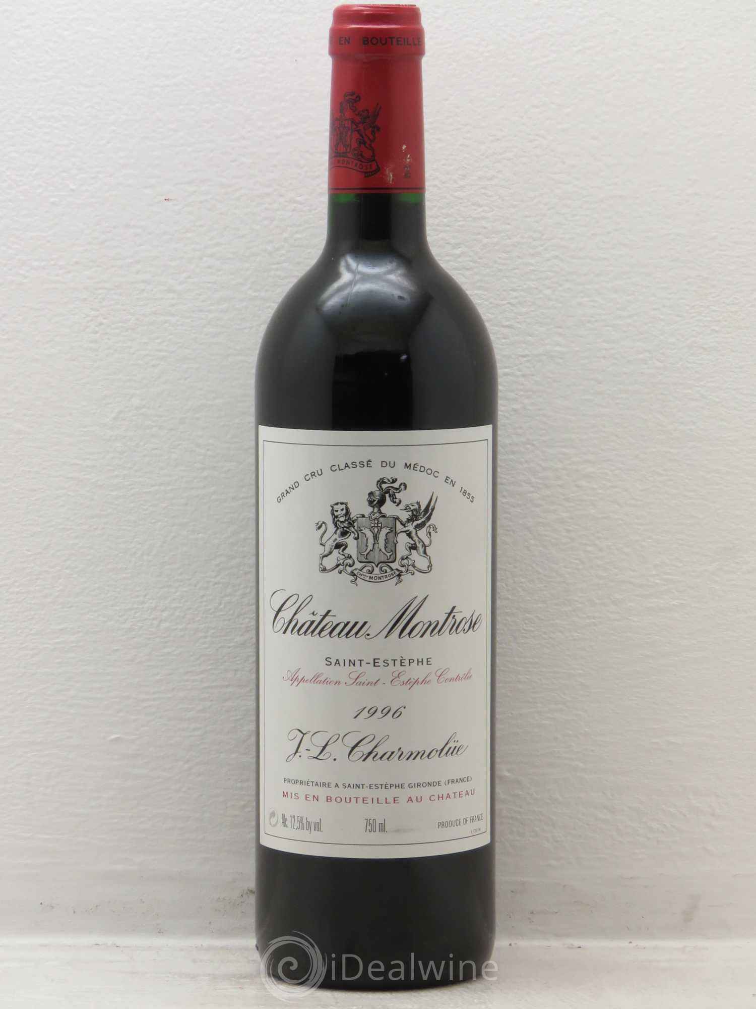Château Montrose 2ème Grand Cru Classé 1996 - Lot de 6 bouteilles - 0