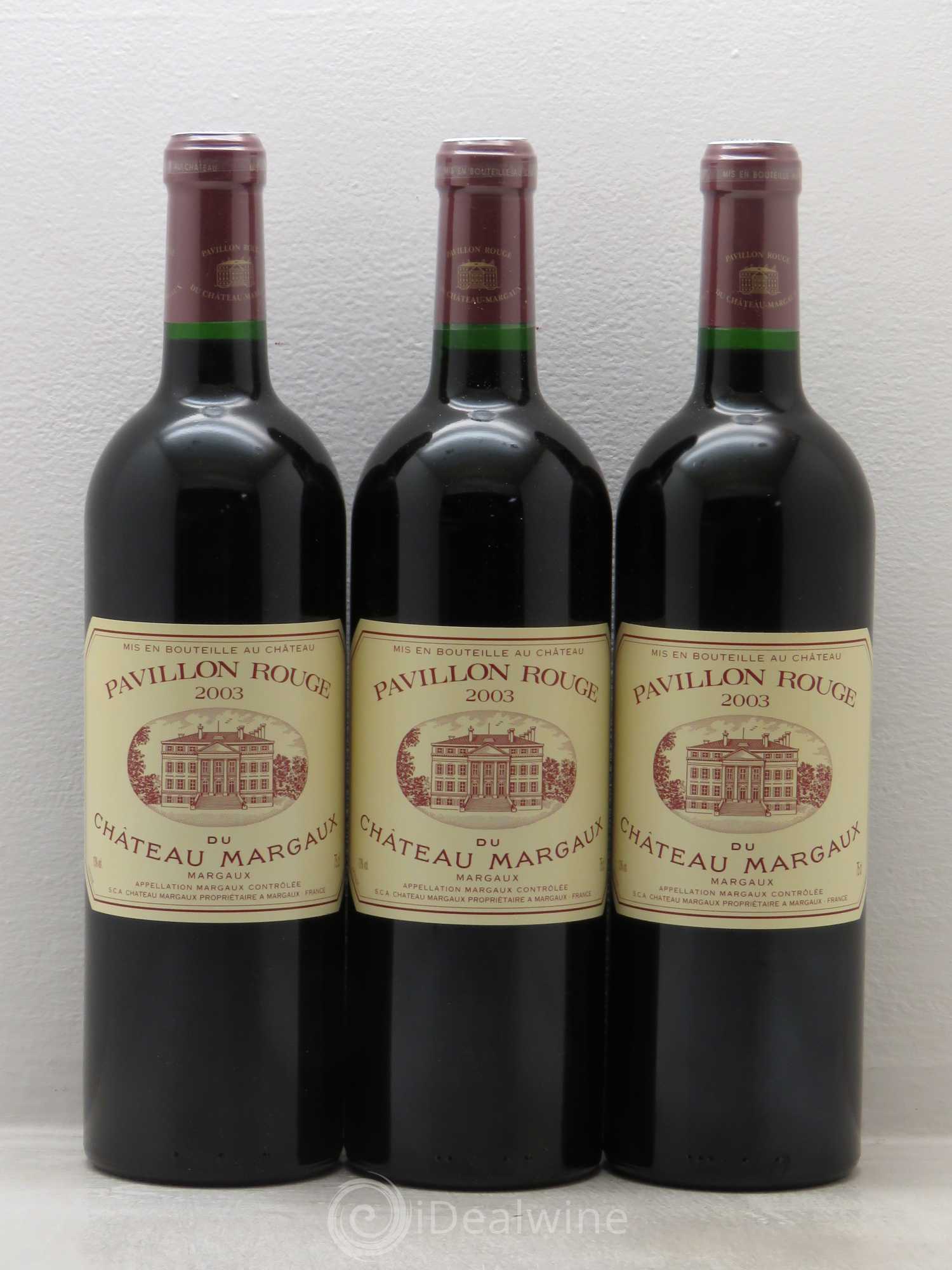 Pavillon Rouge du Château Margaux Second Vin 2003 - Lot de 12 bouteilles - 2