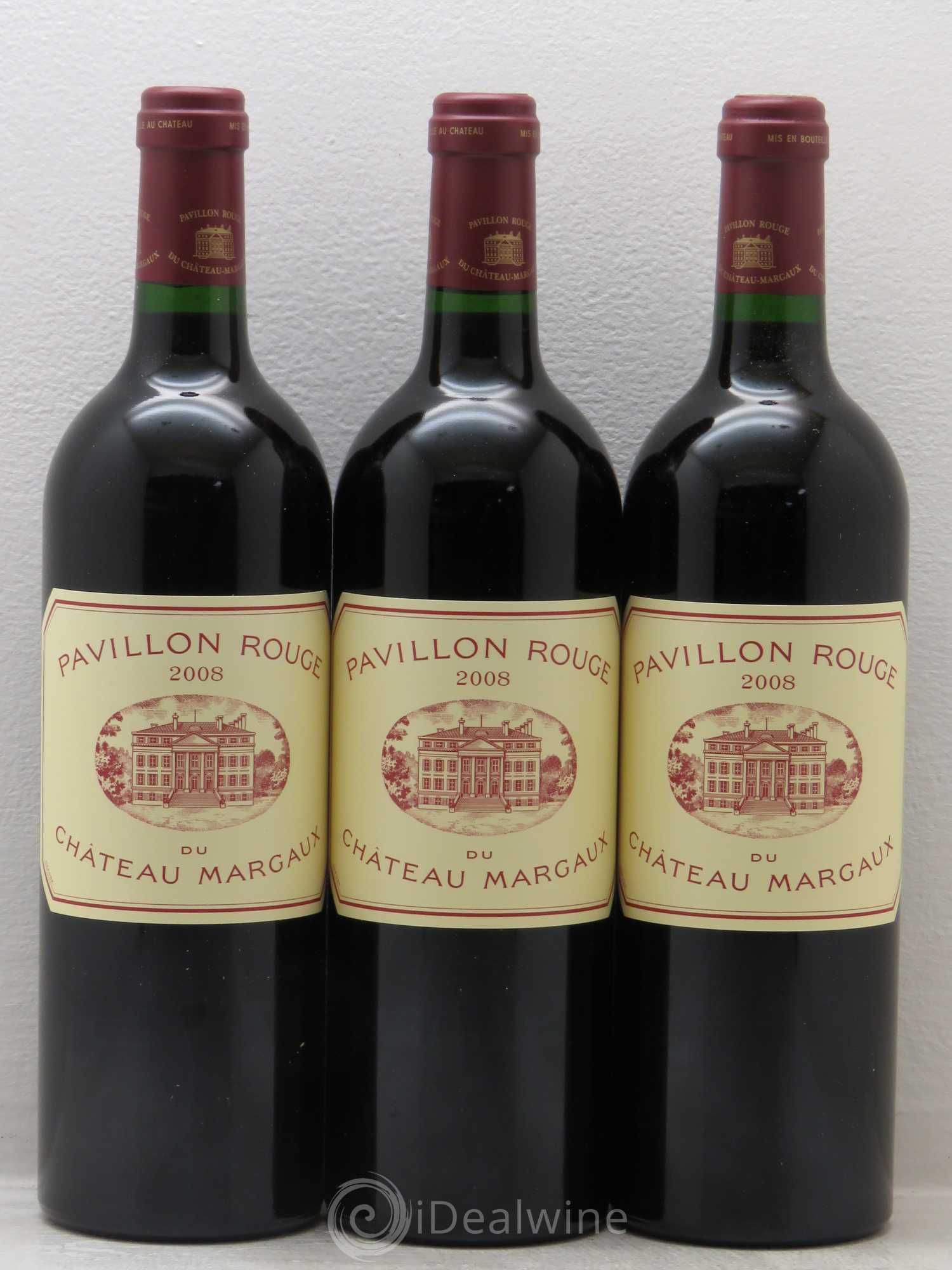 Pavillon Rouge du Château Margaux Second Vin 2008 - Lot de 12 bouteilles - 1