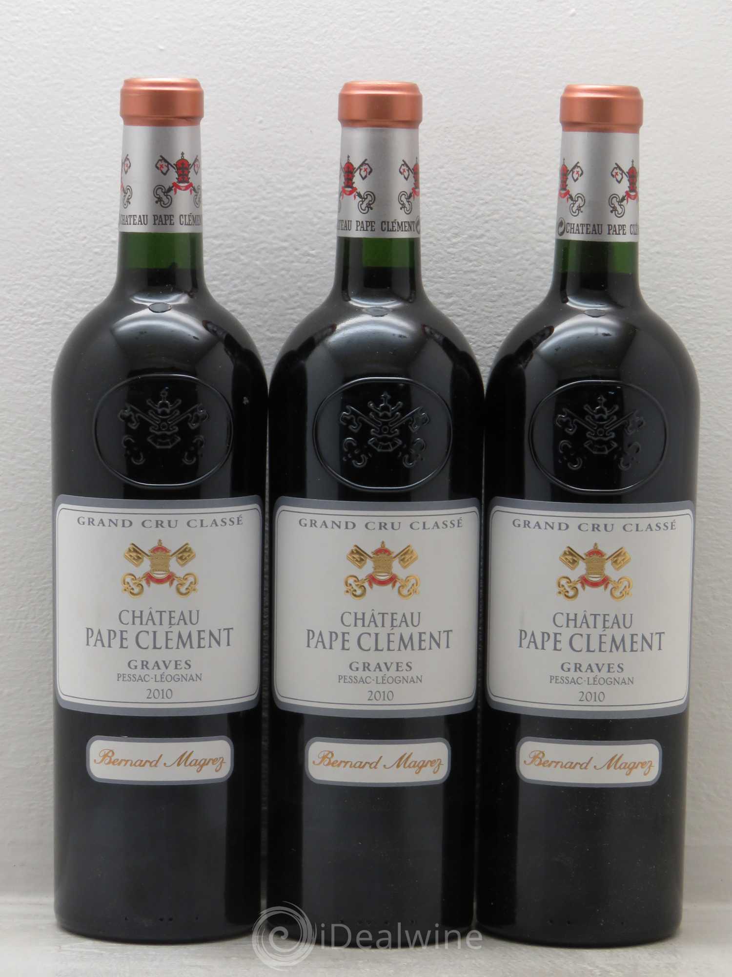 Château Pape Clément Cru Classé de Graves 2010 - Lot de 6 bouteilles - 1