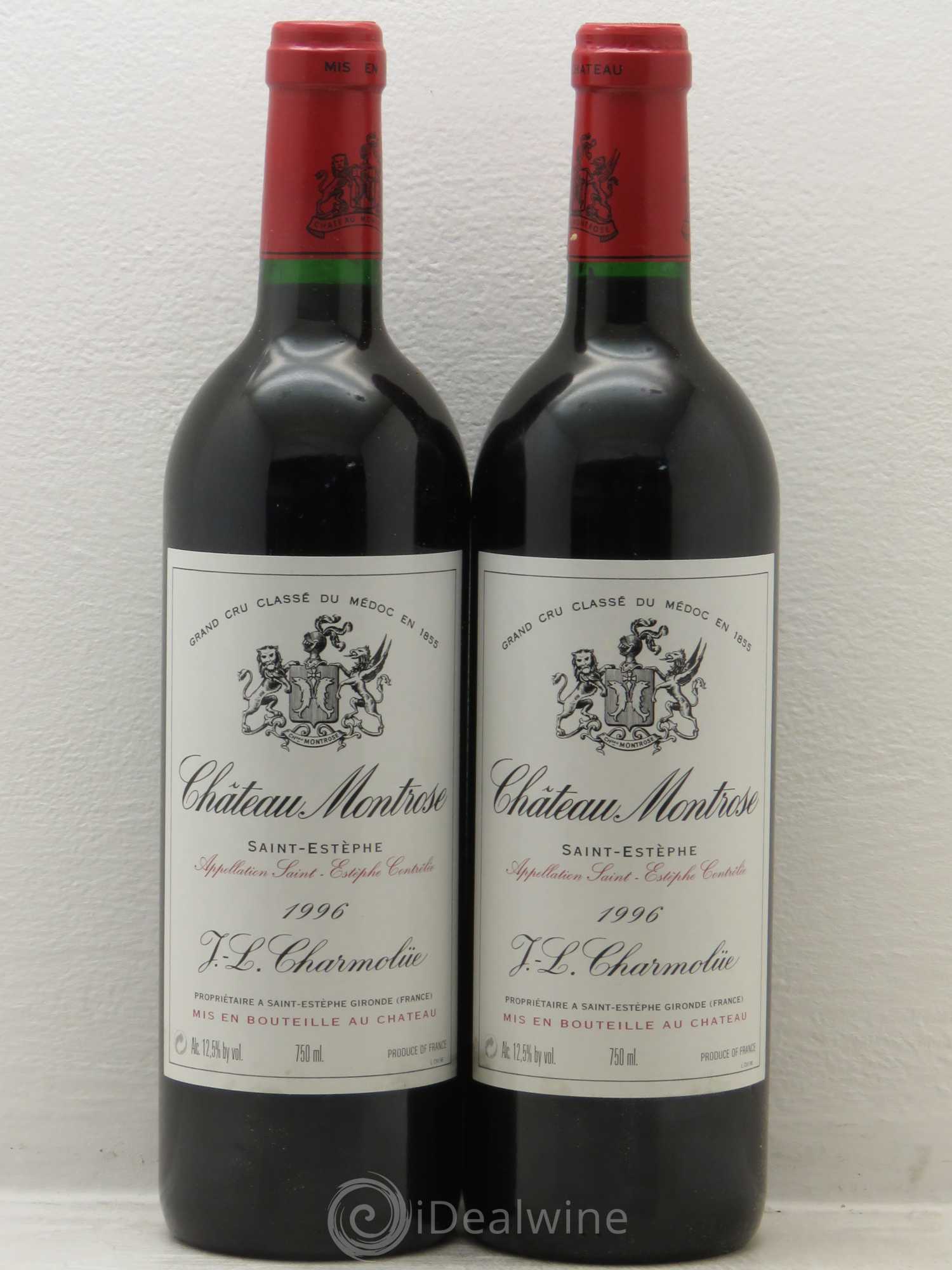 Château Montrose 2ème Grand Cru Classé 1998 - Lot de 2 bouteilles - 0
