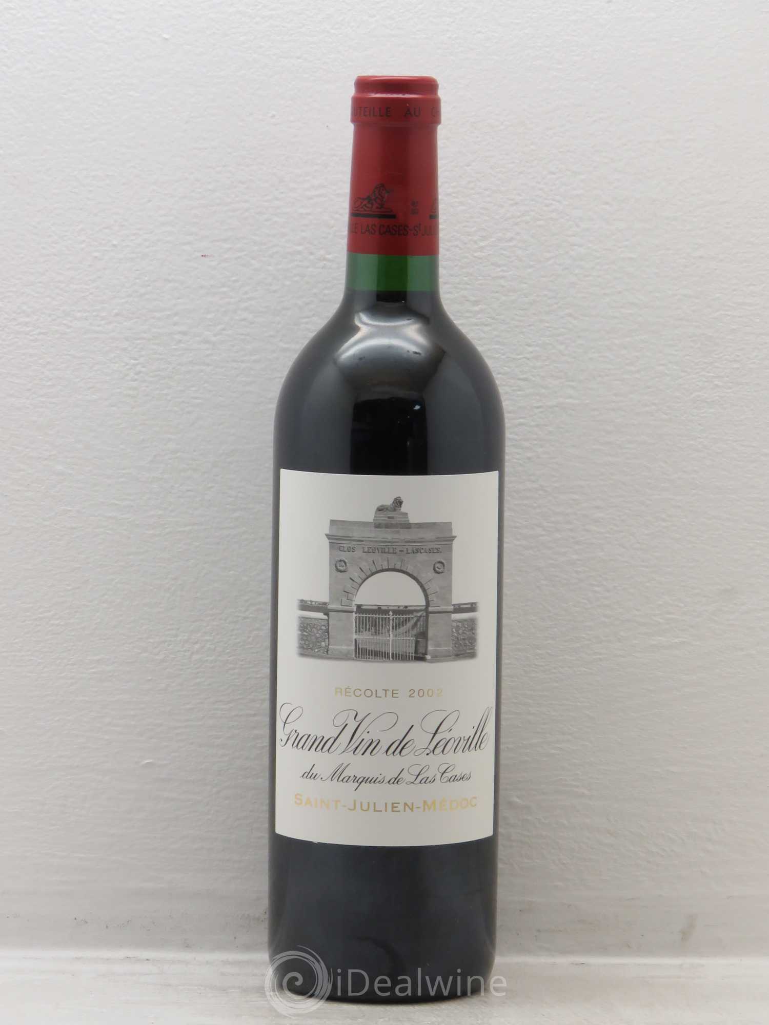 Château Léoville Las Cases 2ème Grand Cru Classé 2002 - Lot de 6 bouteilles - 0