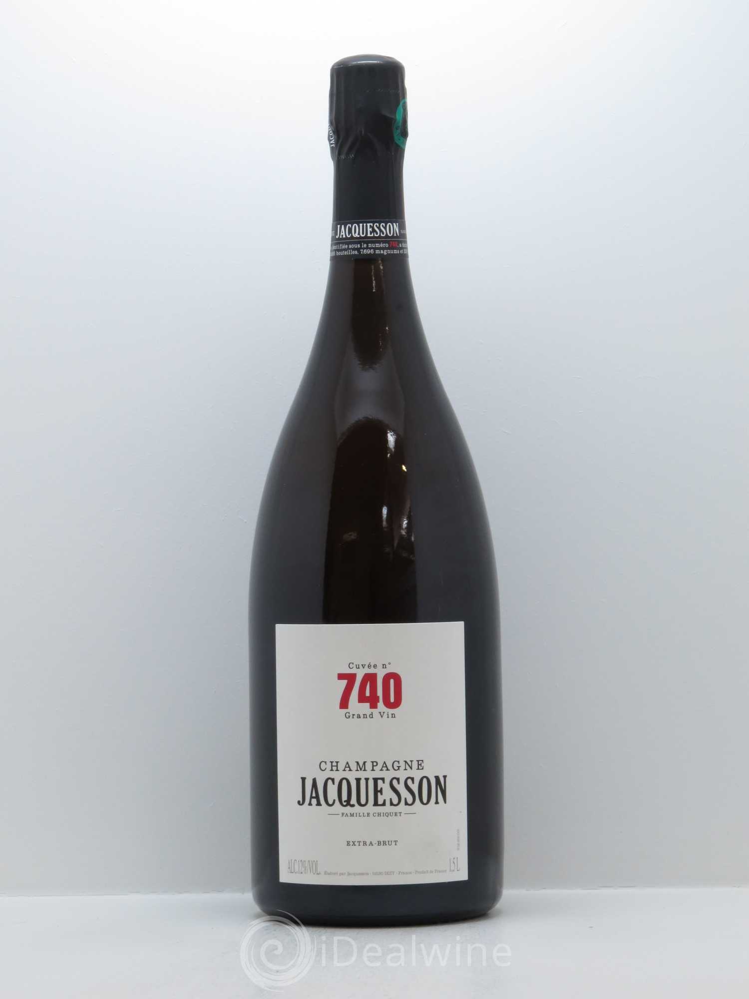 Cuvée 740 Extra-Brut Jacquesson - Lot de 1 magnum - 0