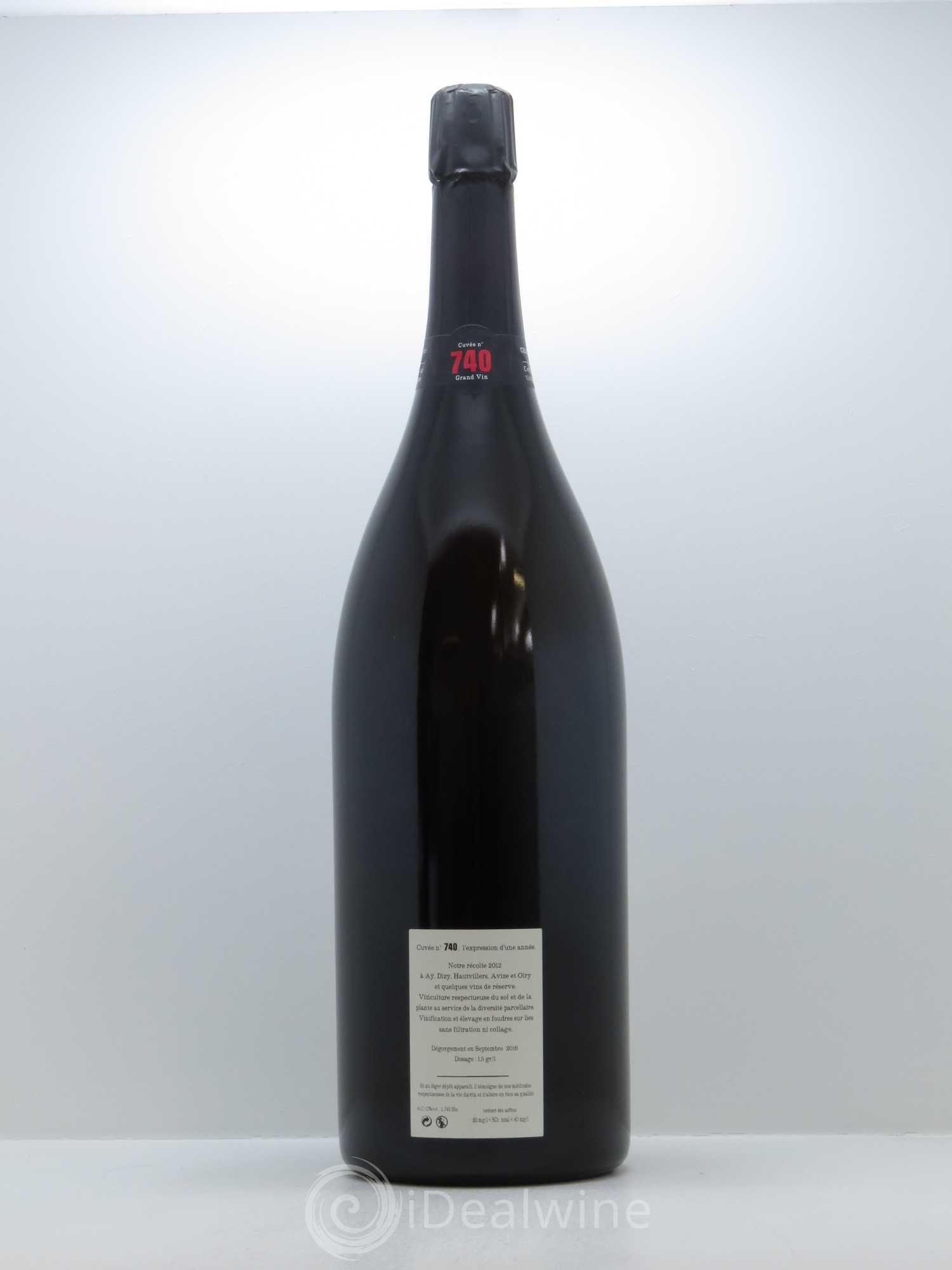 Cuvée 740 Extra-Brut Jacquesson - Lot de 1 jeroboam - 1
