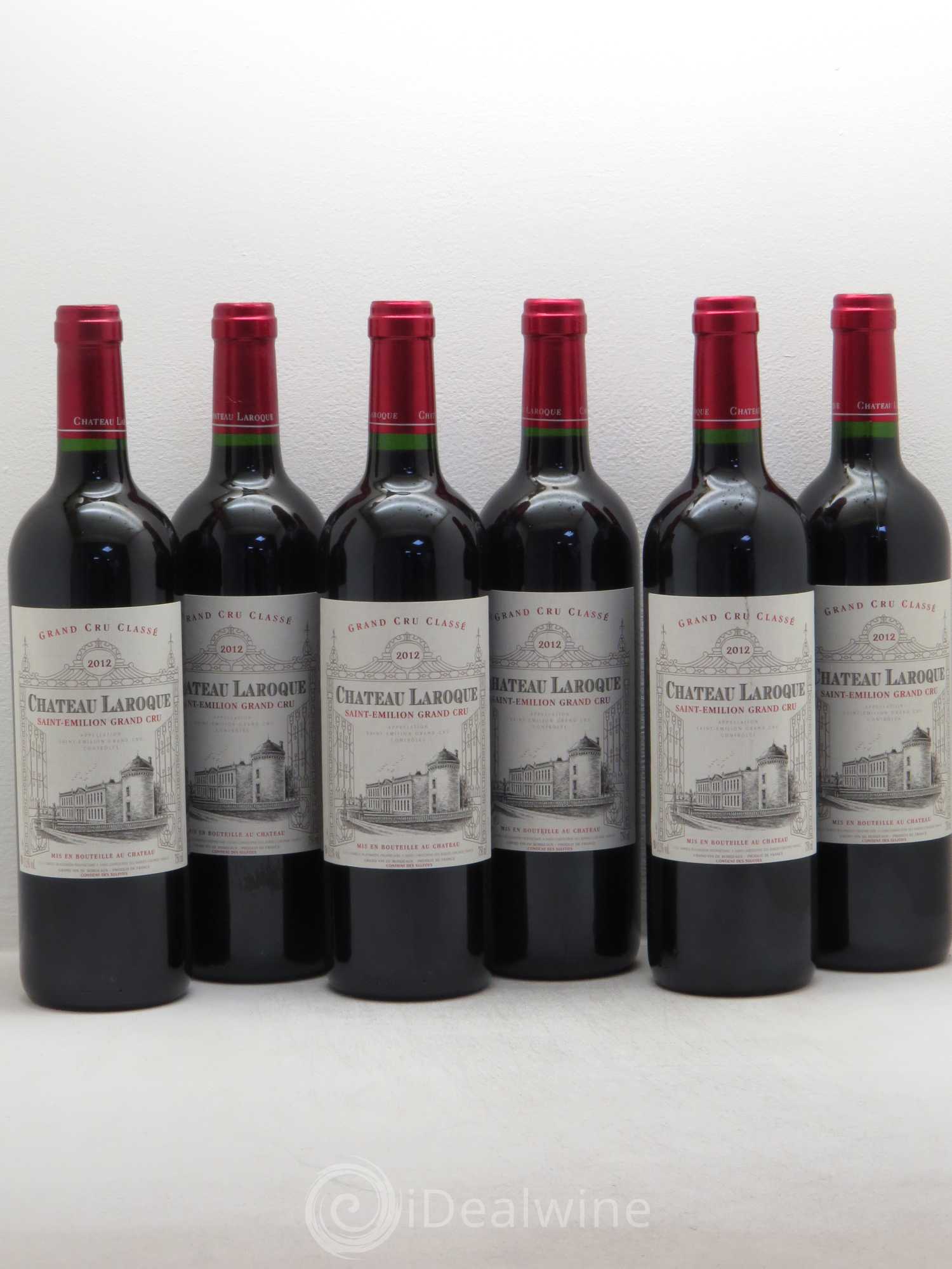 Château Laroque Grand Cru Classé 2012 - Lot de 6 bouteilles - 0