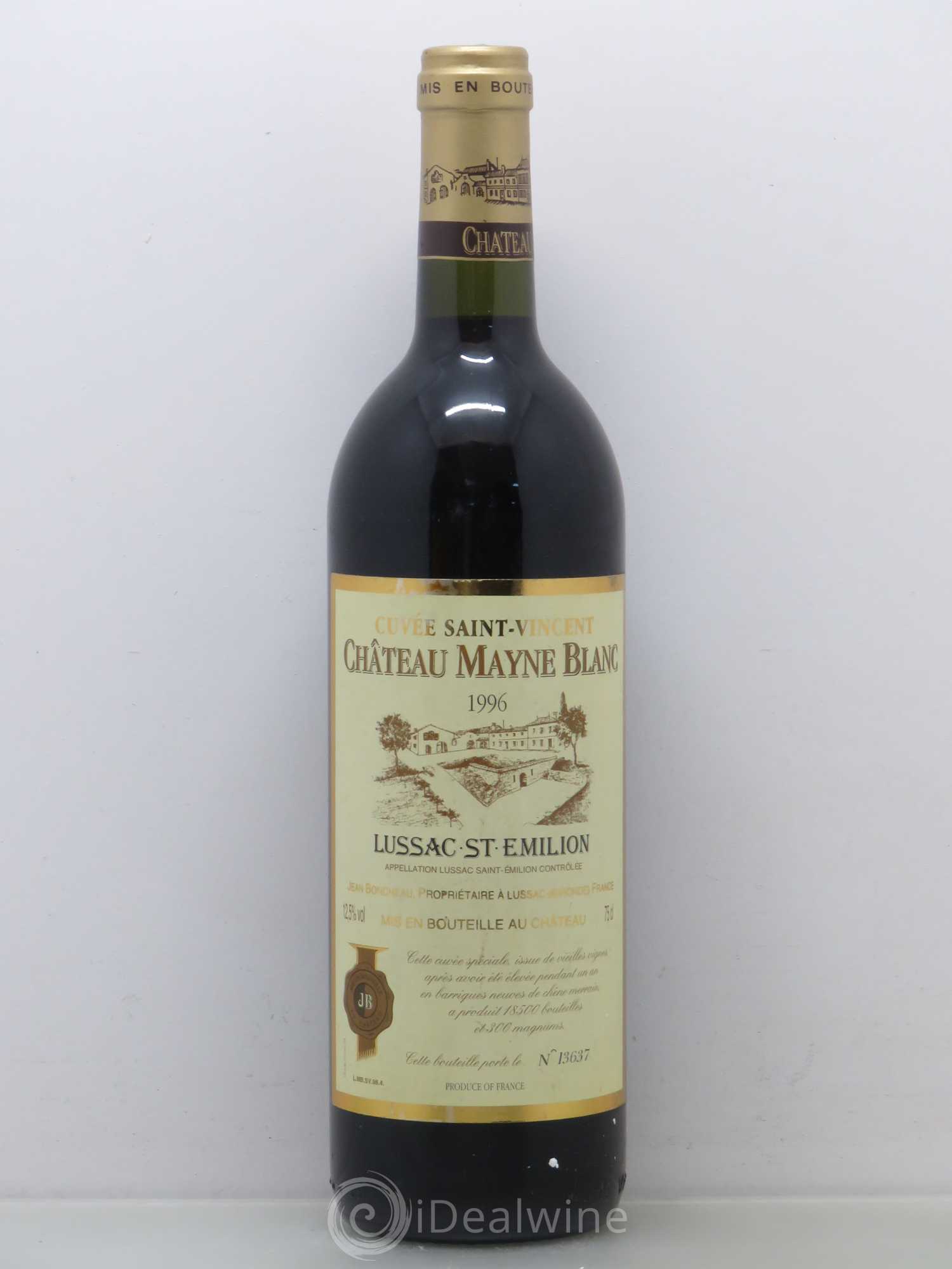 Bordeaux Château Mayne-blanc Cuvée Saint Vincent 2000 - Lot of 1 bottle - 0