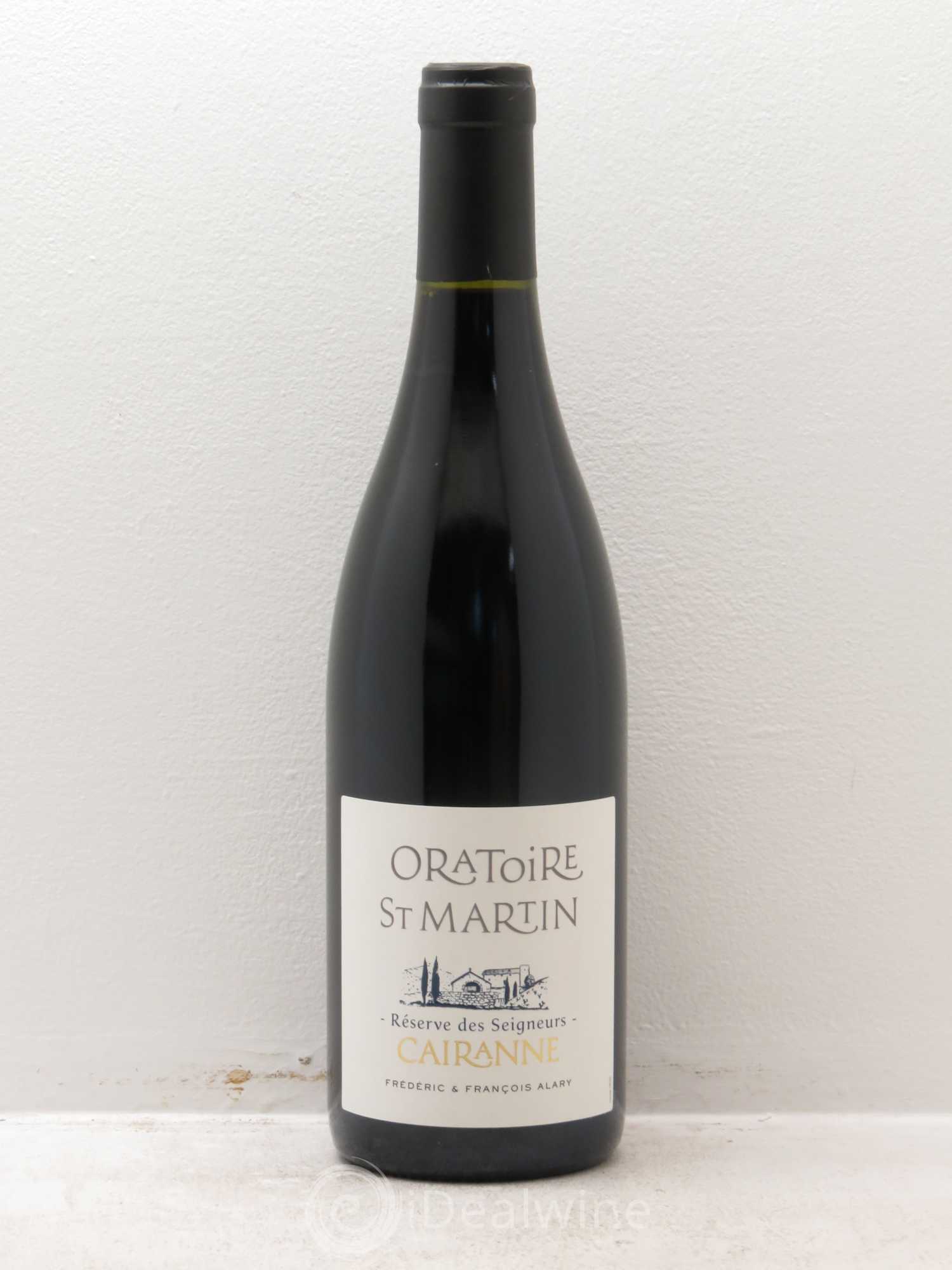 Cairanne Réserve des Seigneurs Oratoire Saint-Martin - Frédéric et François Alary 2014 - Lot de 1 bouteille - 0