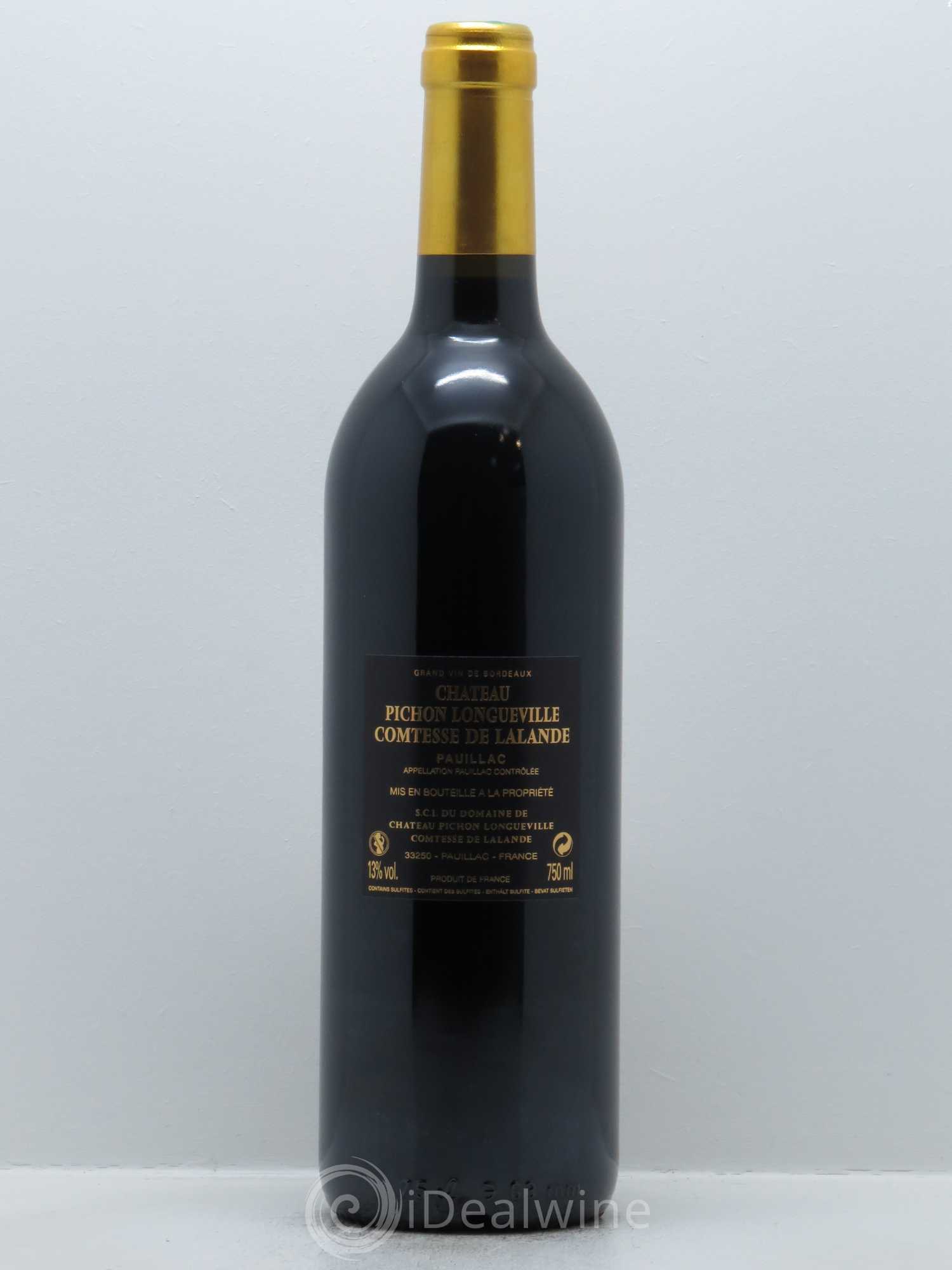Château Pichon Longueville Comtesse de Lalande 2ème Grand Cru Classé 2014 - Lot de 1 bouteille - 1