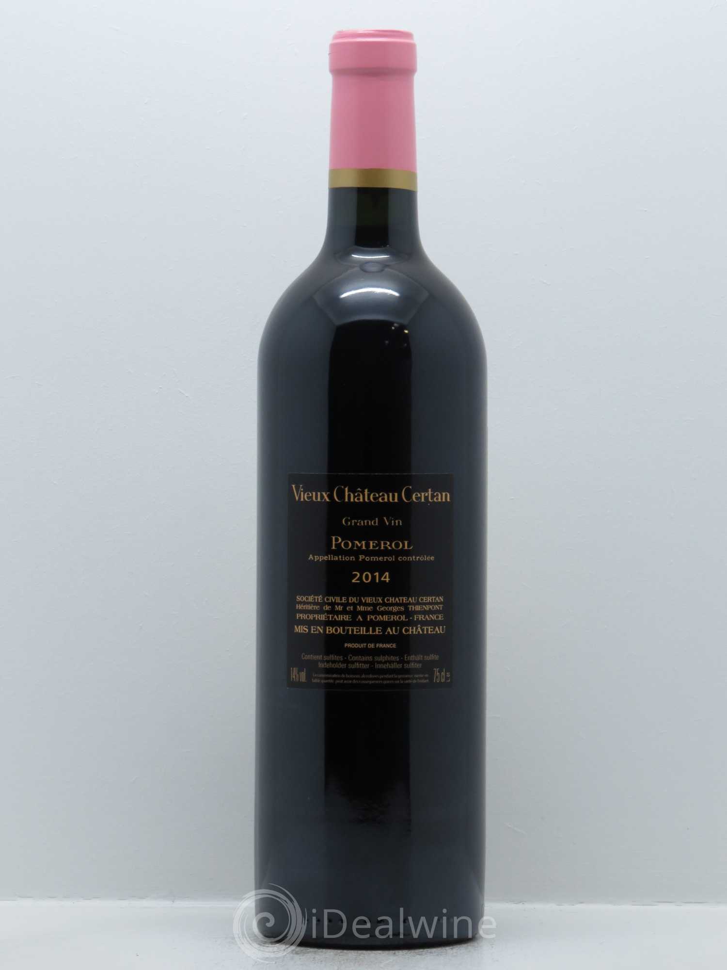 Vieux Château Certan 2014 - Lot de 1 bouteille - 1