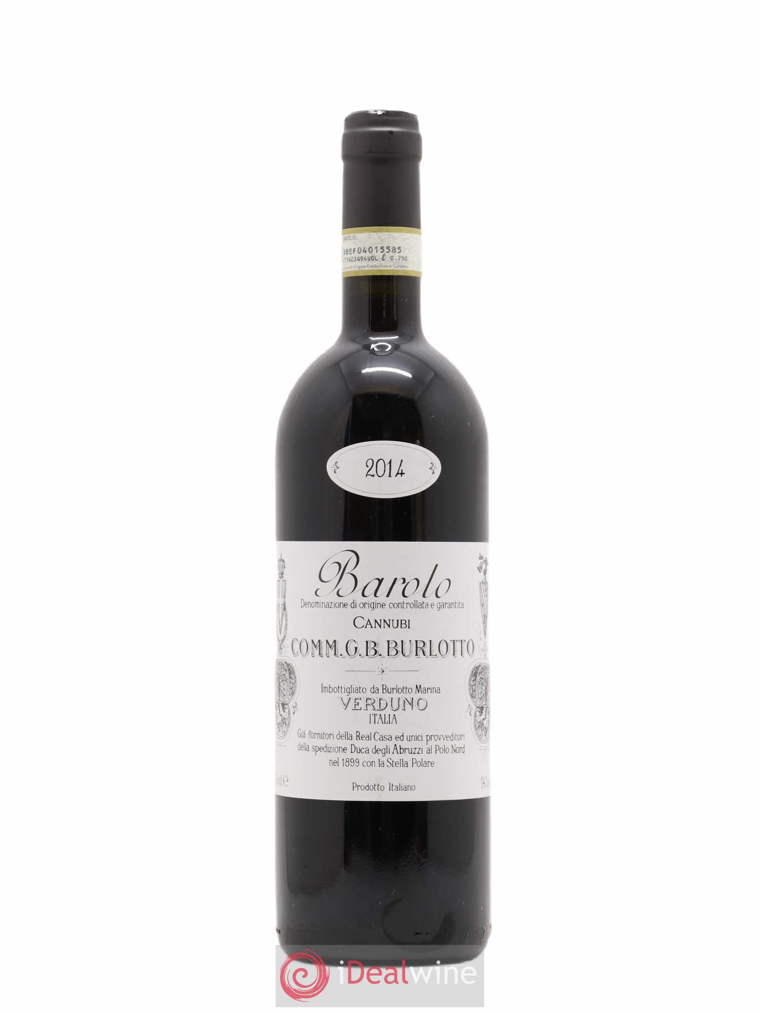 Barolo DOCG Cannubi Comm. Giovan Battista Burlotto 2014 - Lot de 1 bouteille - 0