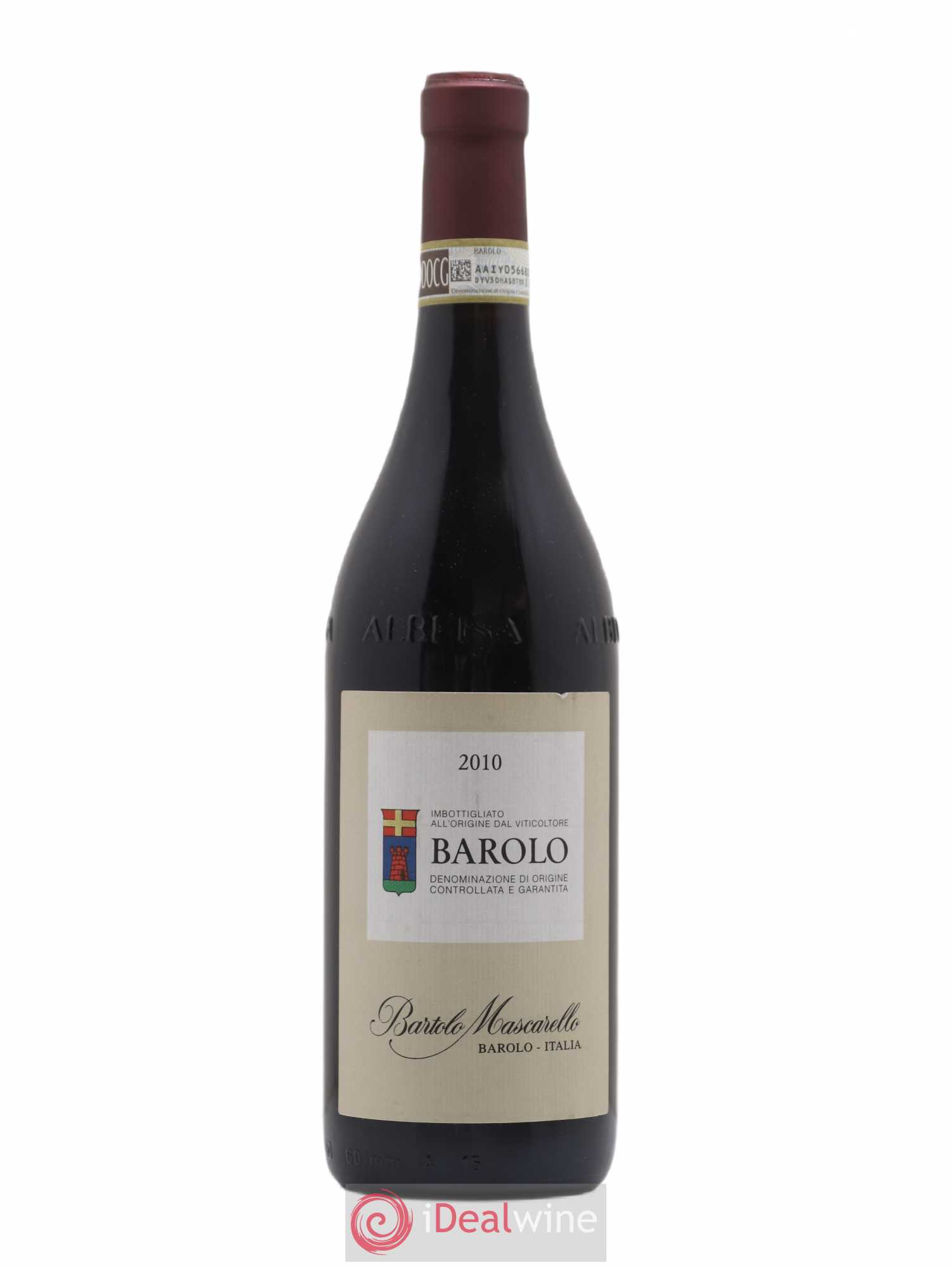 Barolo DOCG Bartolo Mascarello 2010 - Lot de 1 bouteille - 0