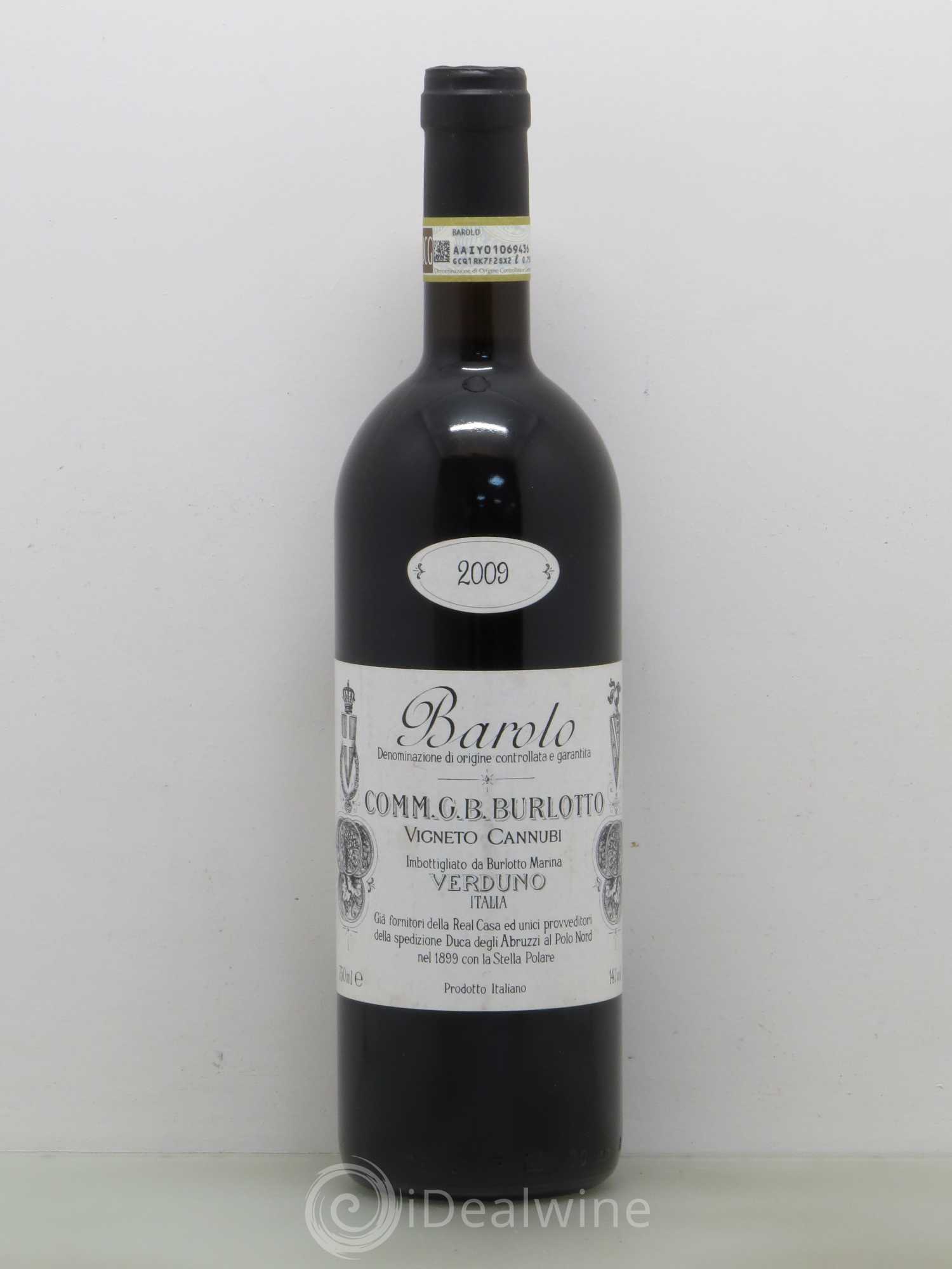 Barolo Comm Burlotto Monvigliero Vigneto 2009 - Posten von 1 Flasche - 0