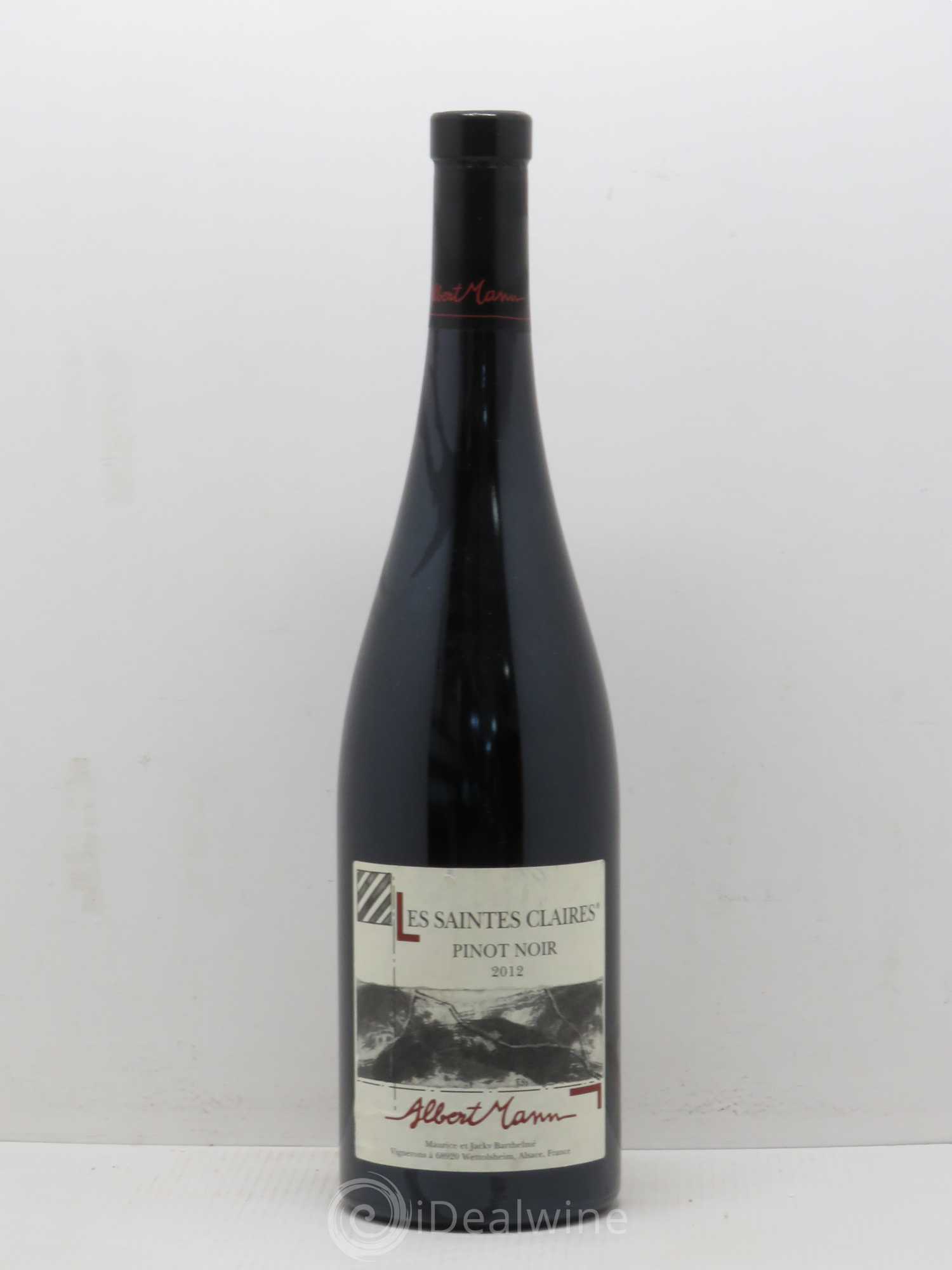 Pinot Noir Les Saintes Claires Domaine Albert Mann 2012 - Posten von 1 Flasche - 0