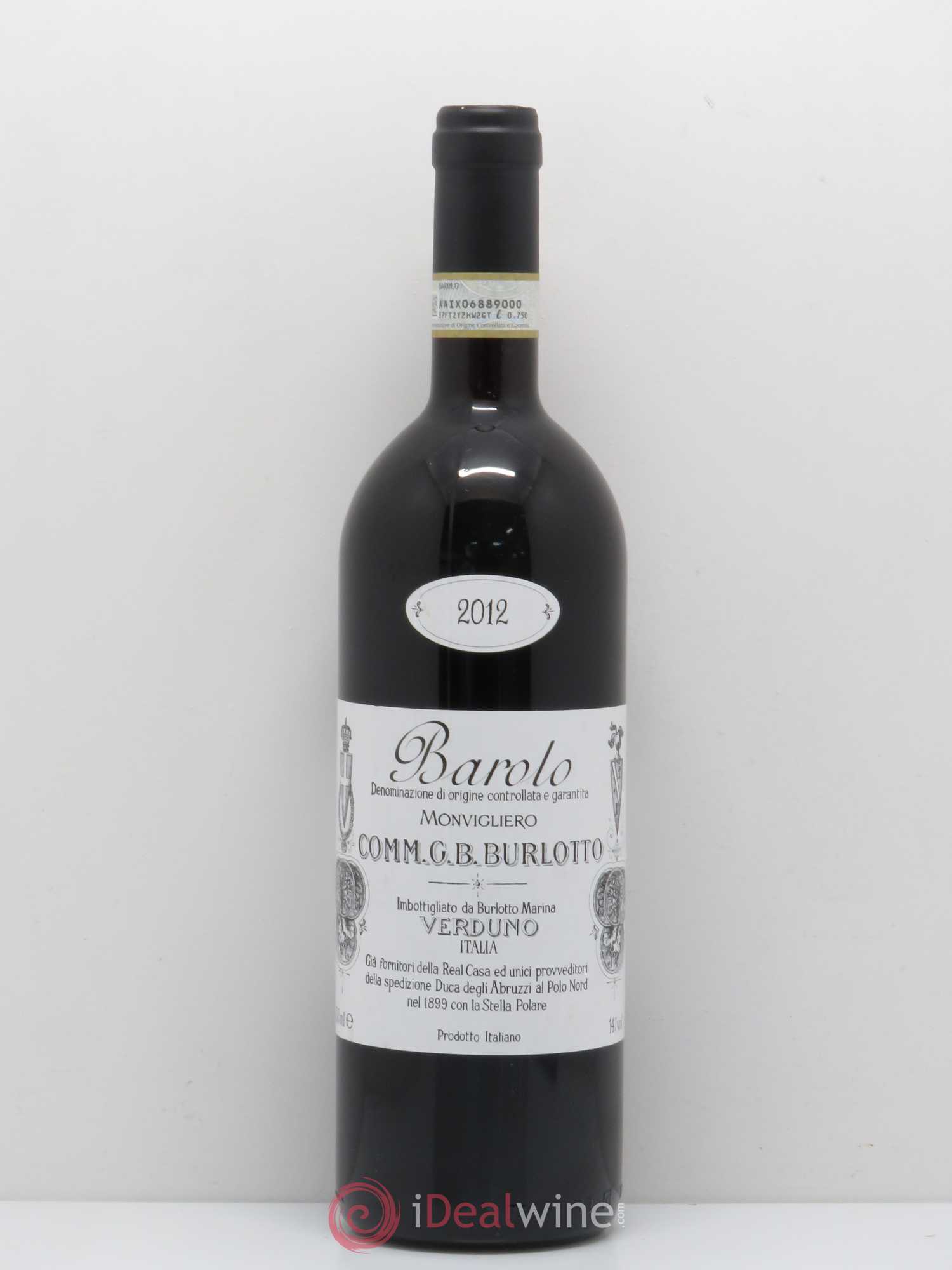 Barolo Monvigliero GB Burlotto 2012 - Posten von 1 Flasche - 0