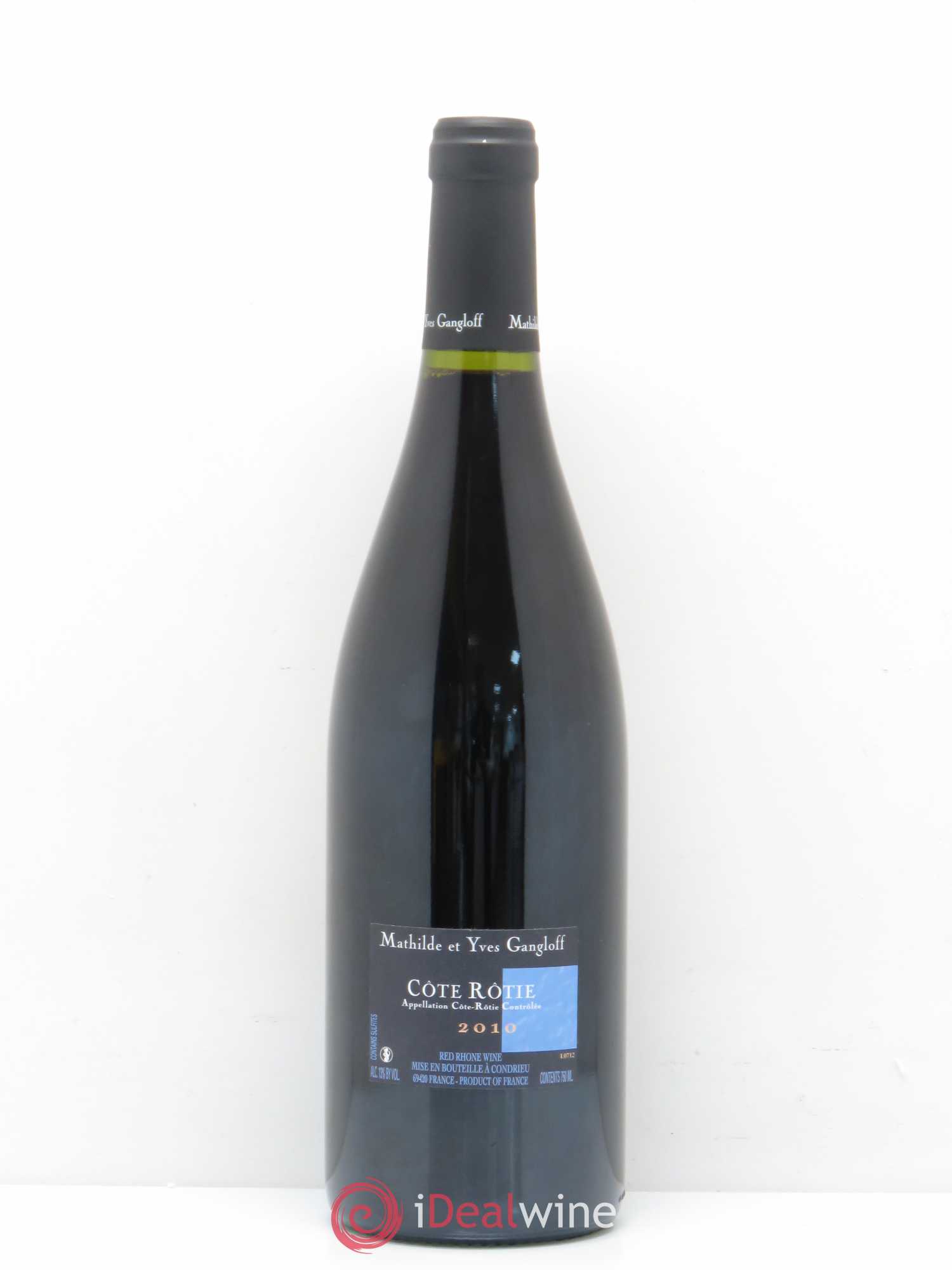 Côte-Rôtie La Barbarine Gangloff (Domaine) 2010 - Lot de 1 bouteille - 1