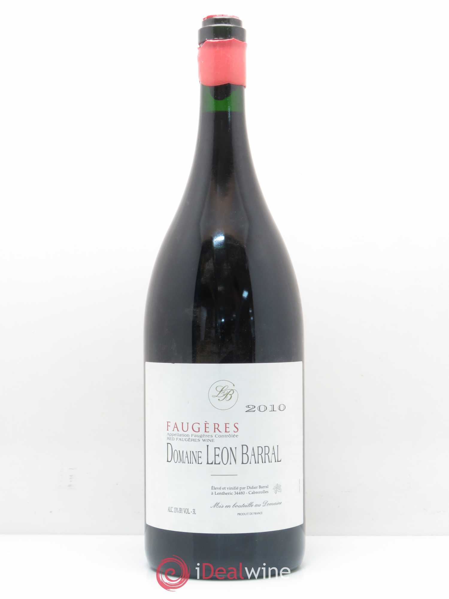 Faugères Domaine Léon Barral Tradition 2010 - Lot de 1 jeroboam - 0