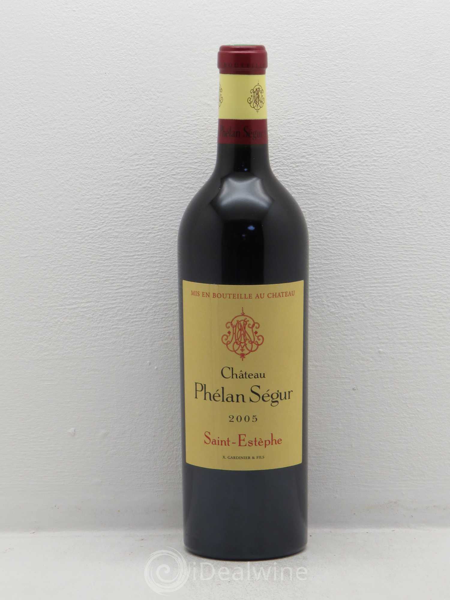 Château Phélan Ségur 2005 - Lot de 1 bouteille - 0