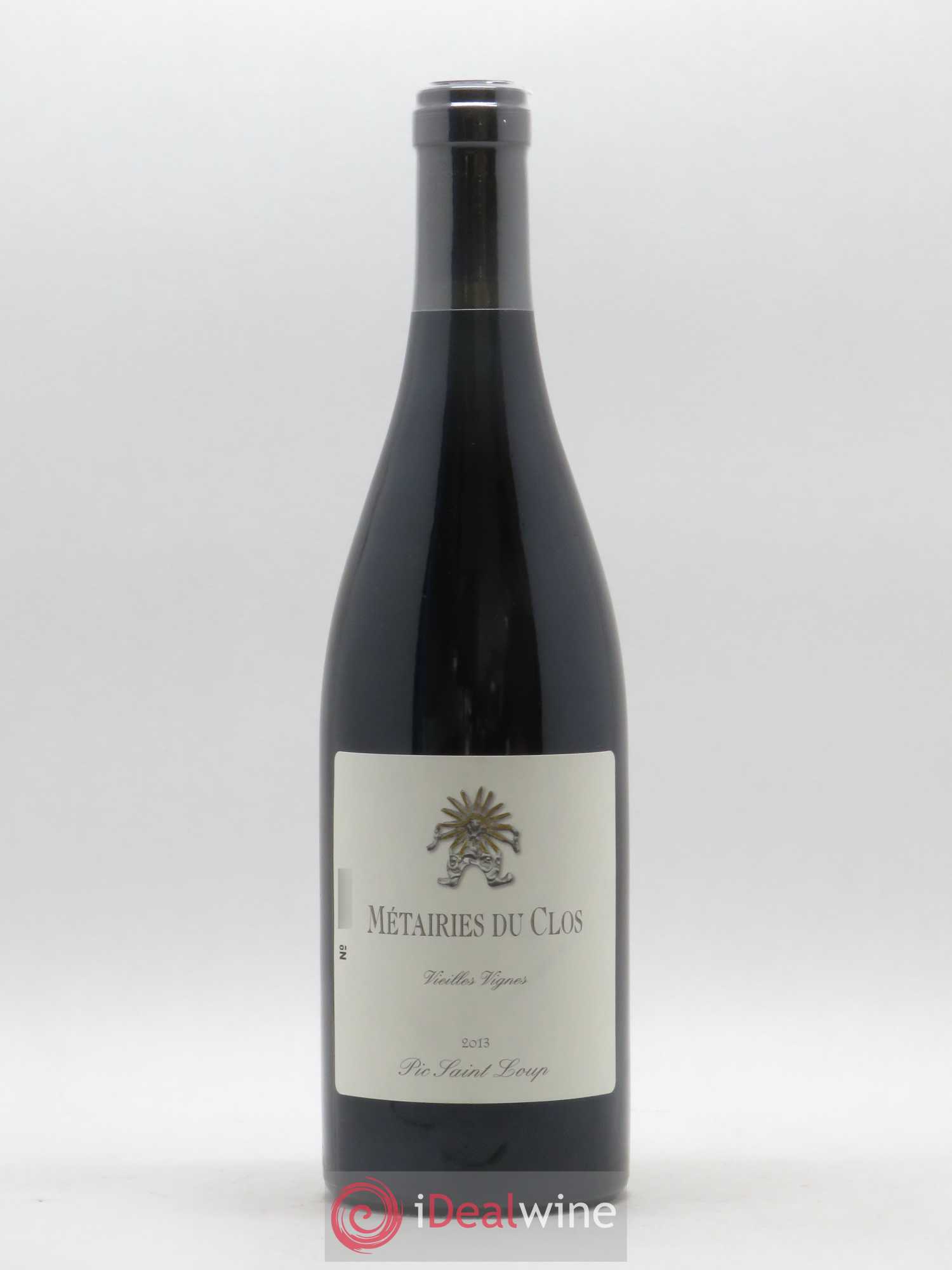 Pic Saint-Loup Les Métairies du Clos Vieilles Vignes Christophe Peyrus et Françoise Julien (sans prix de réserve) 2013 - Lot de 1 bouteille - 0