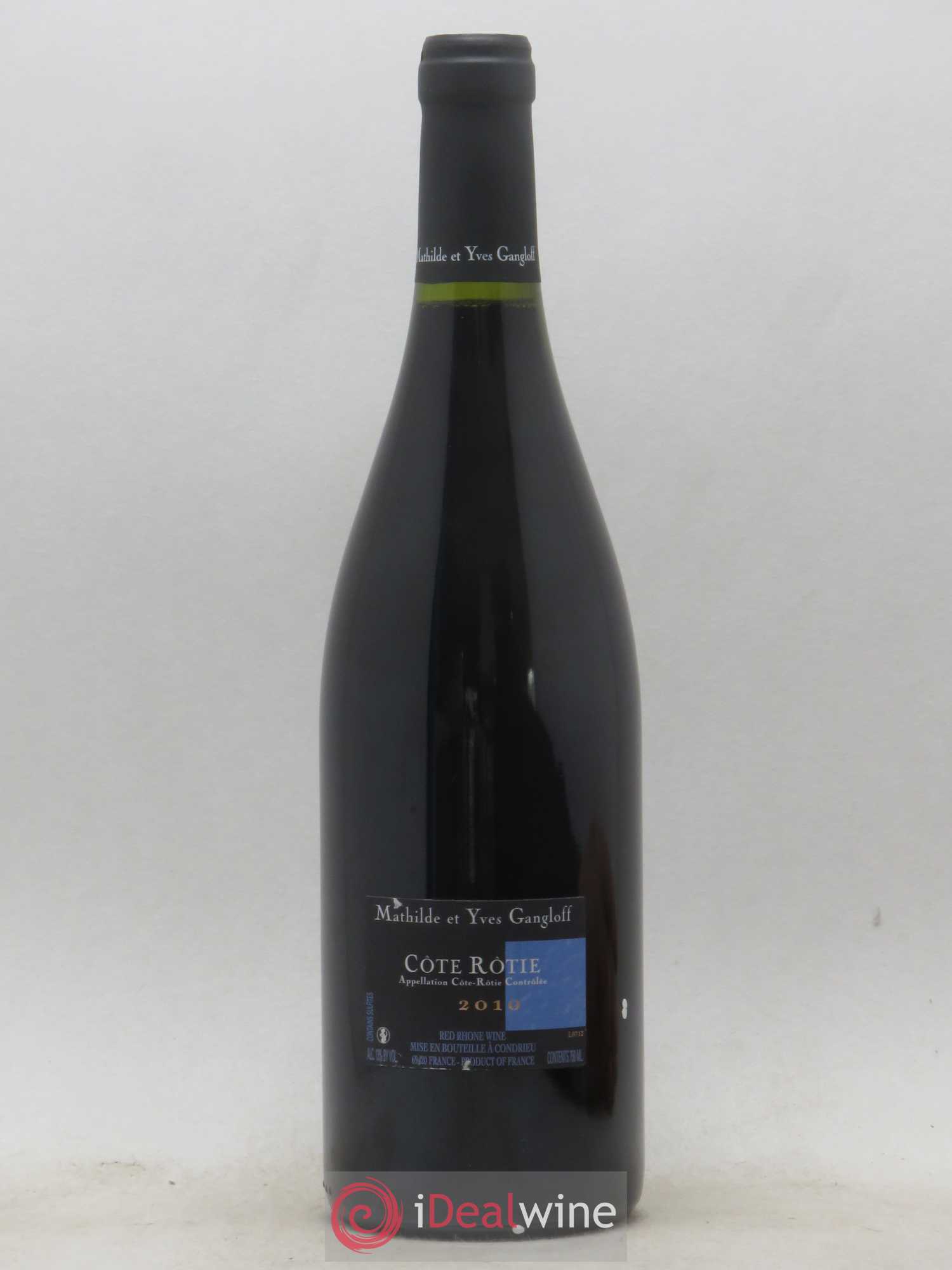 Côte-Rôtie La Barbarine Gangloff (Domaine) 2010 - Lot de 1 bouteille - 1